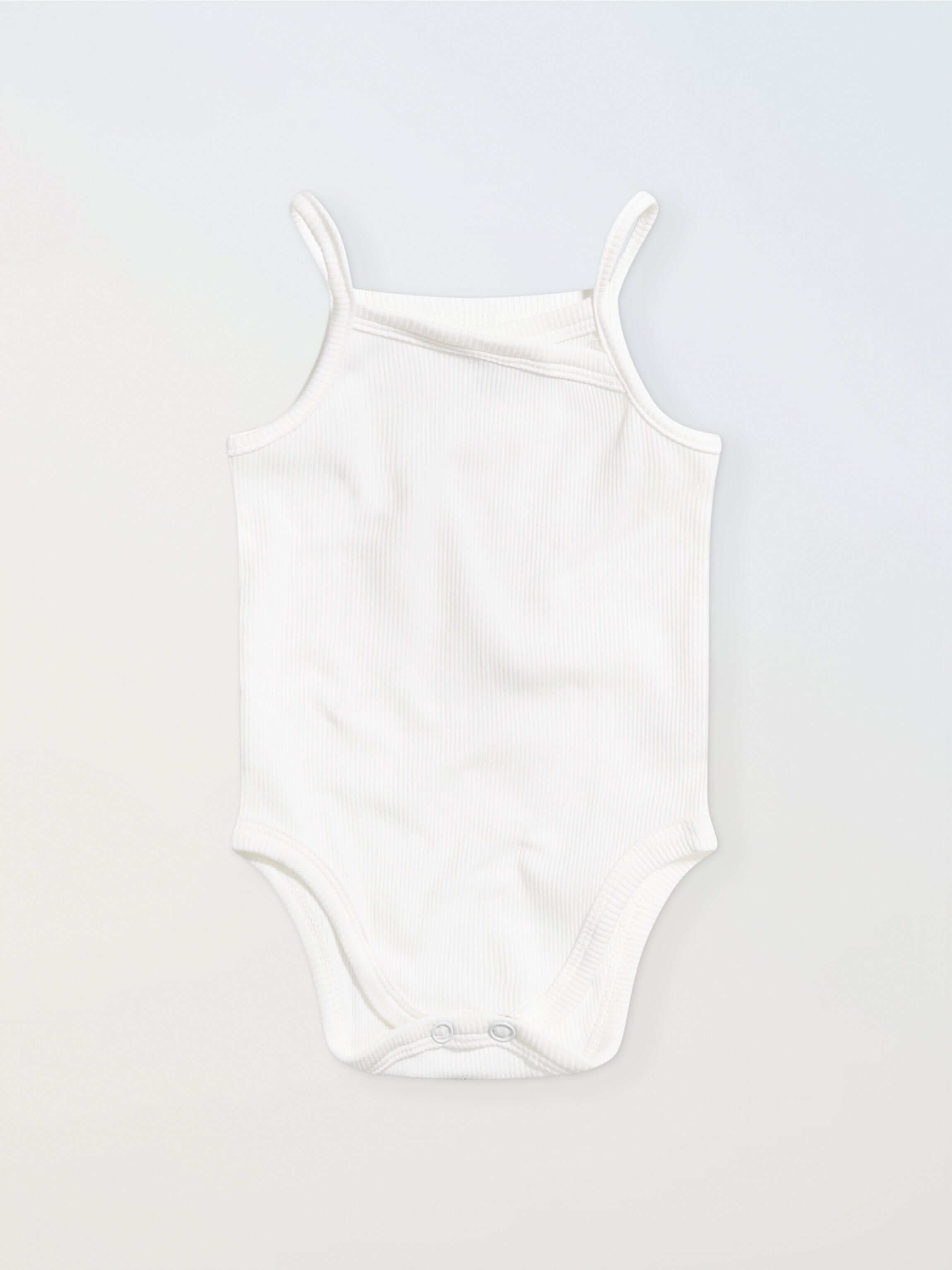 Ribbed Crossover Undershirt - 2 Pack