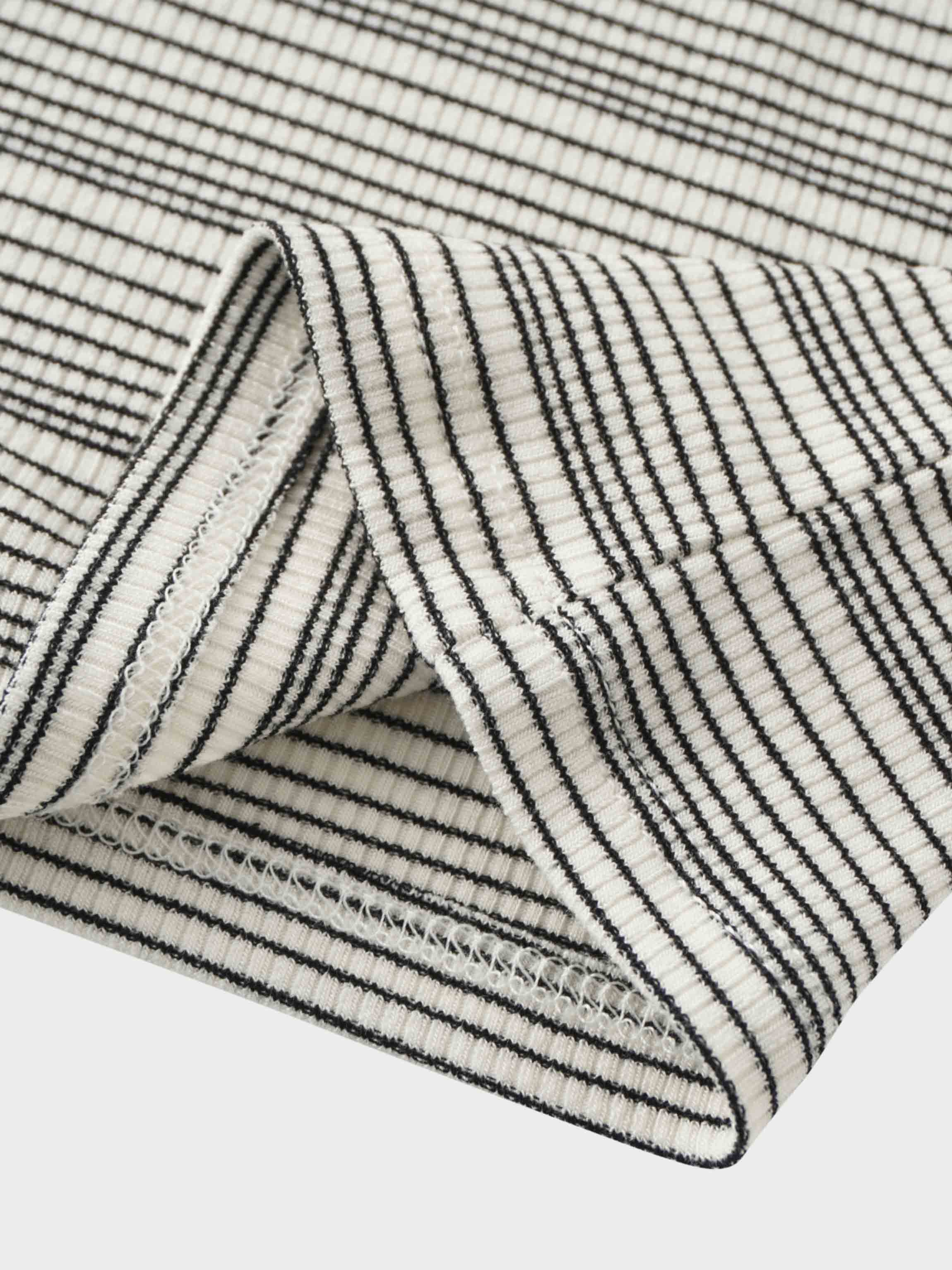 black striped fabric pattern of a kids&