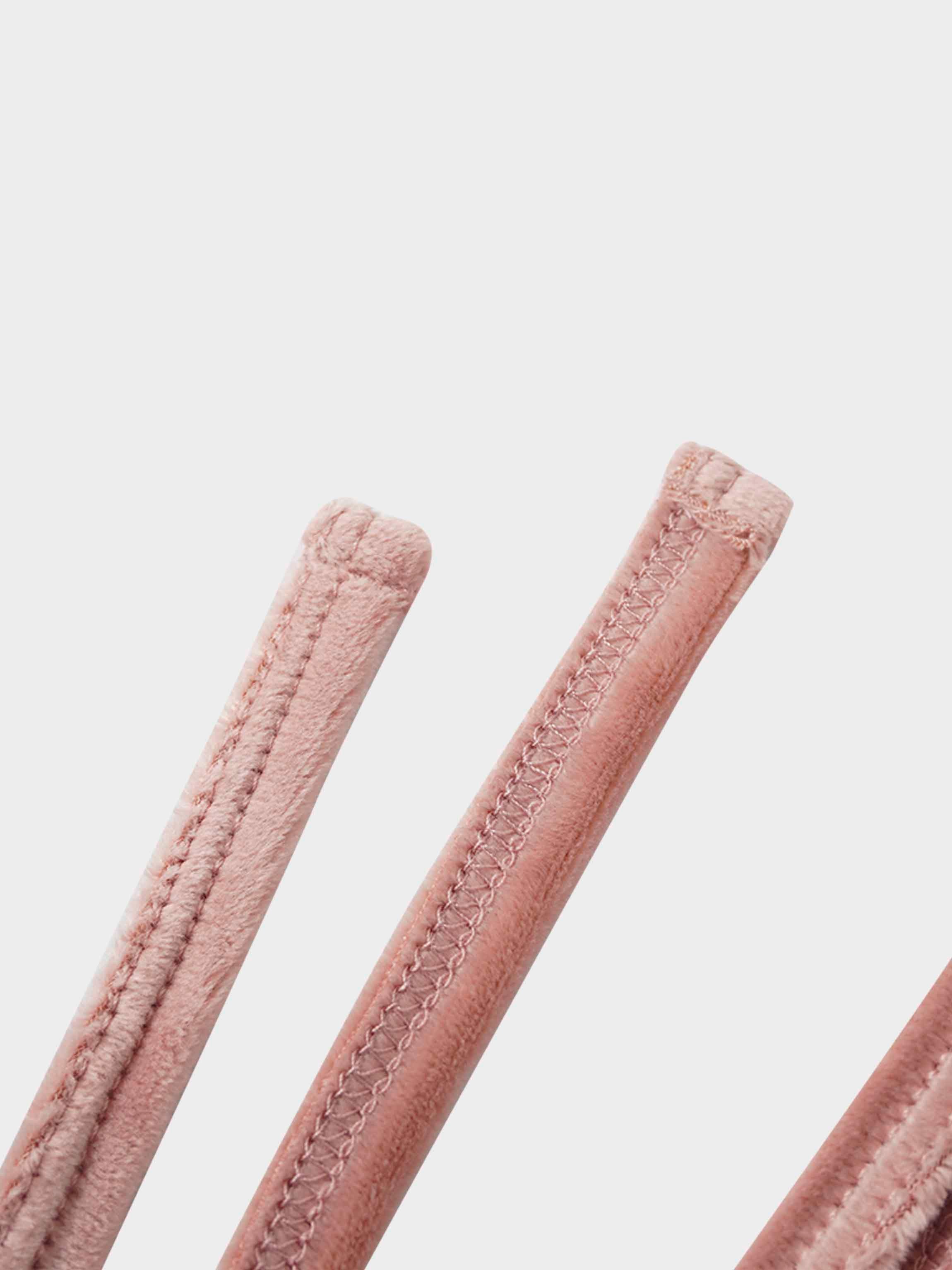 Velour Bonnet - Pink