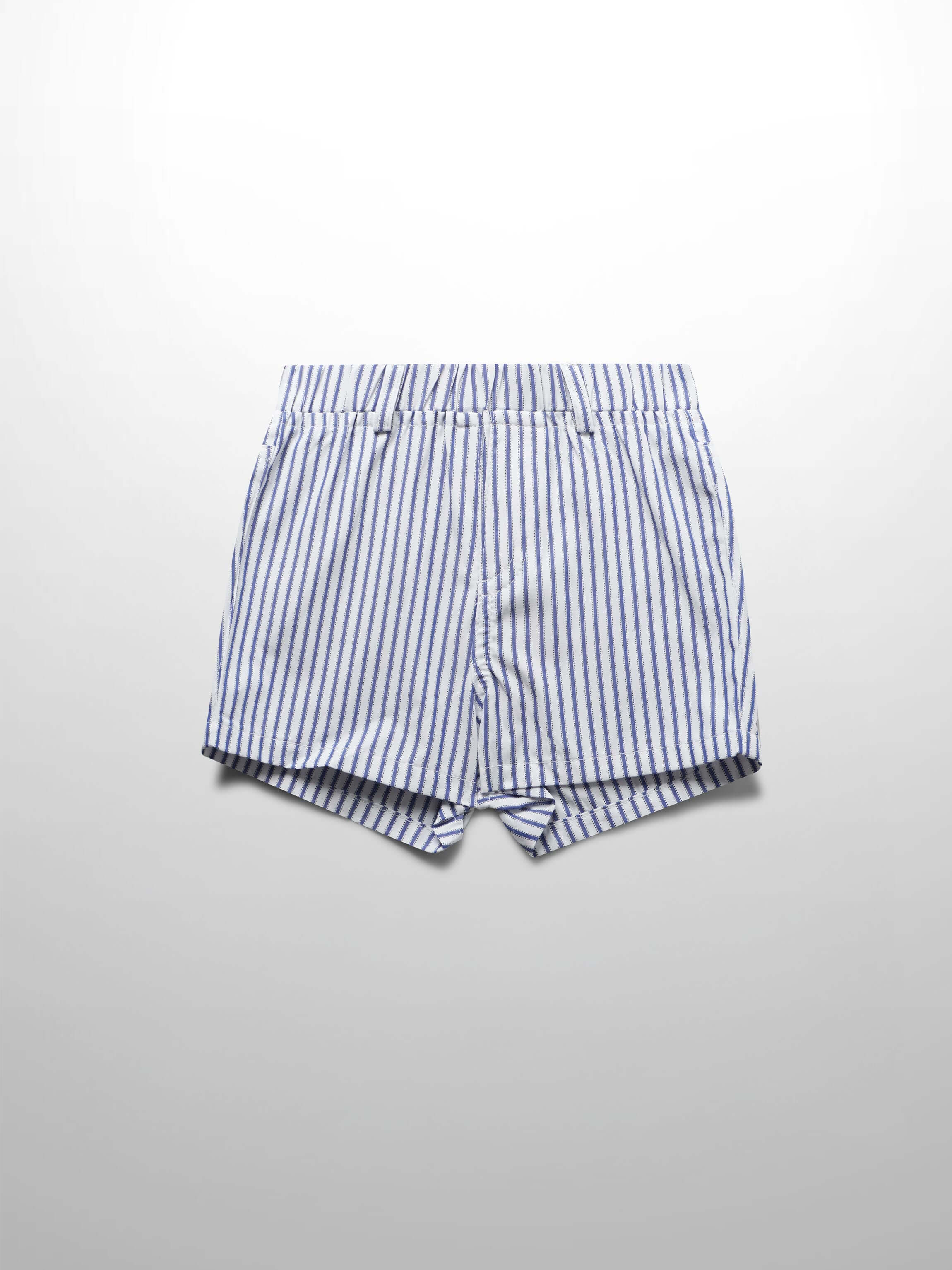 Boys shorts in blue stripes