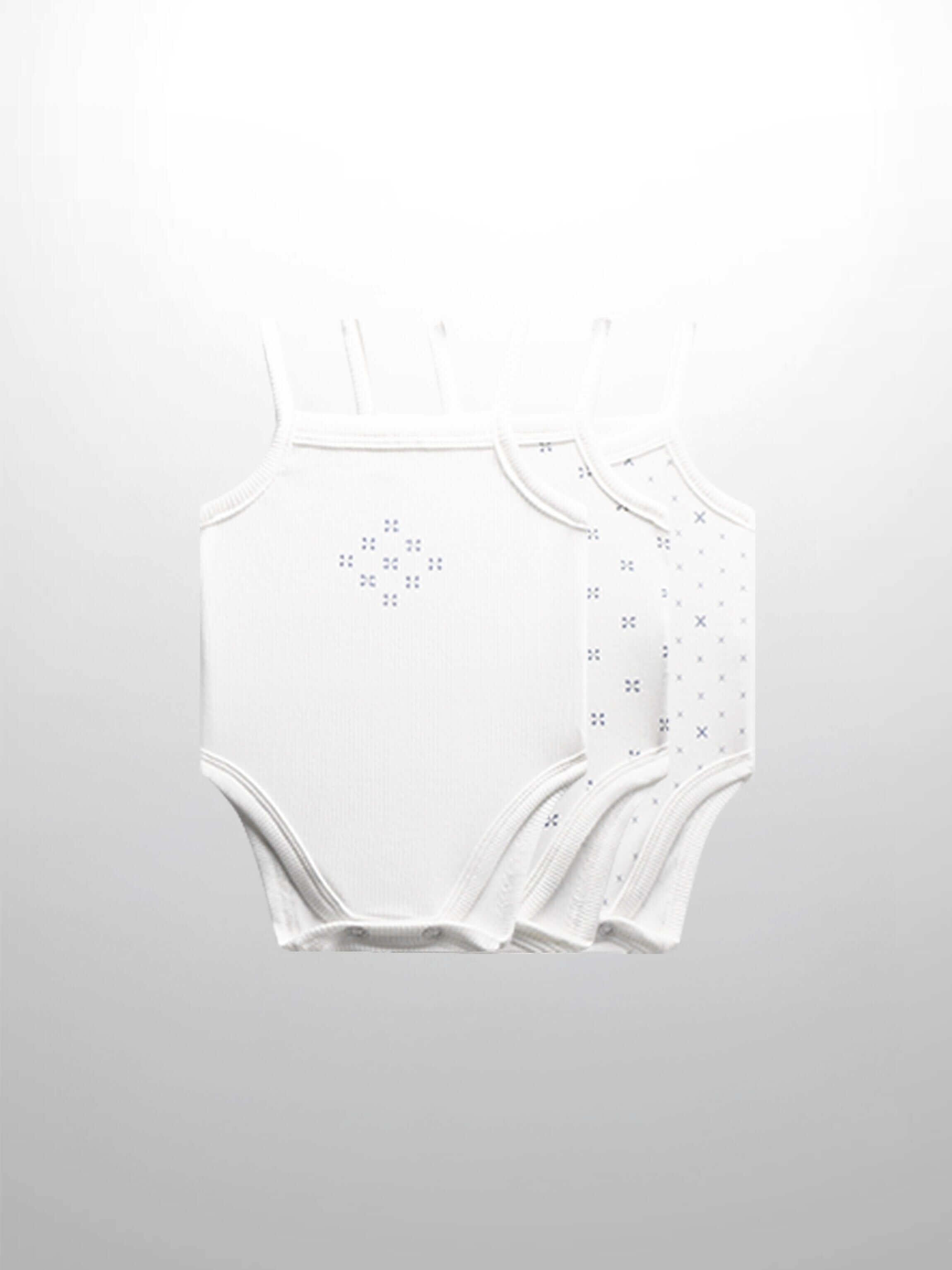Diamond patterned bodysuits like onesies