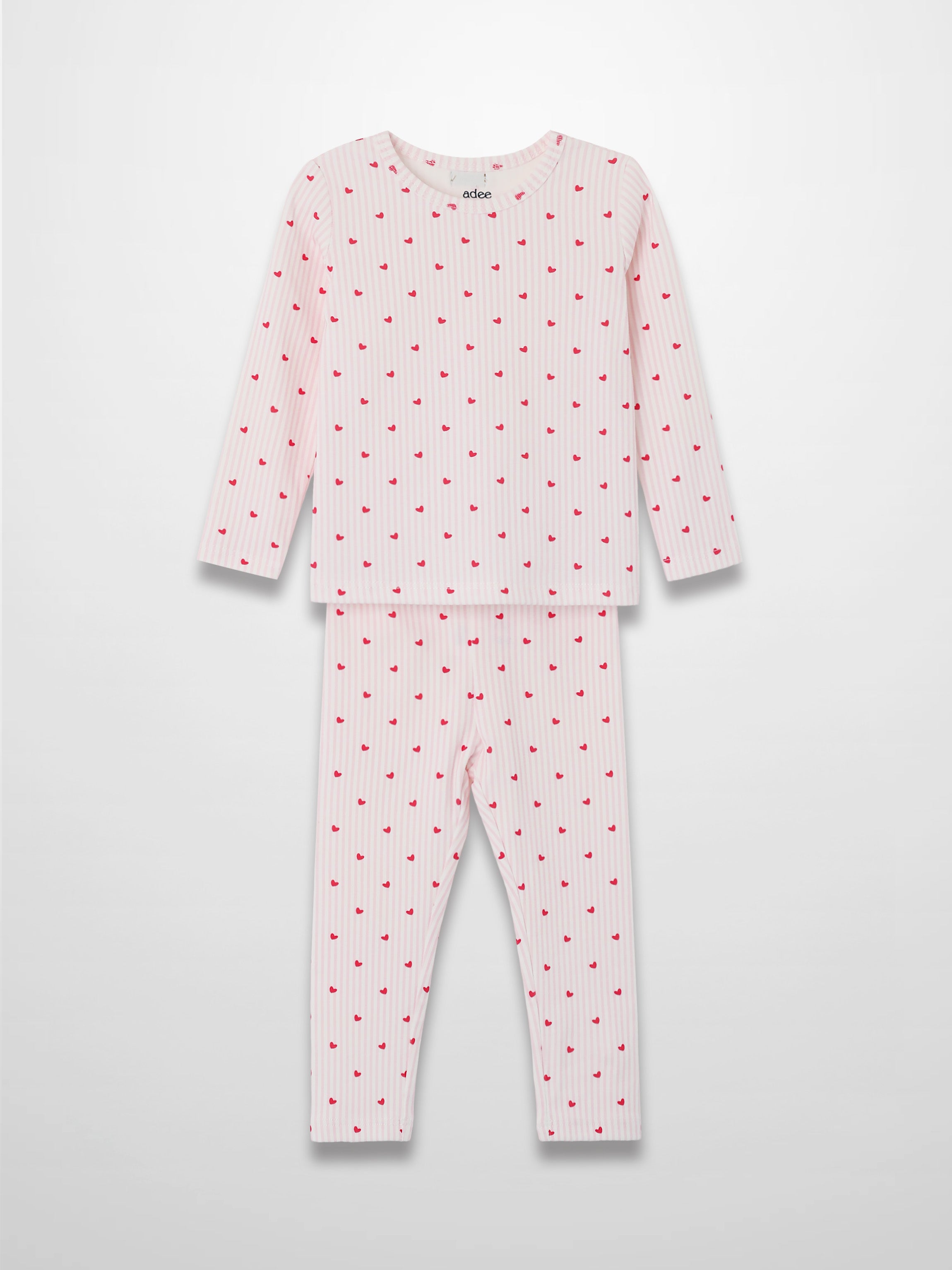 Pink Heart Pajamas