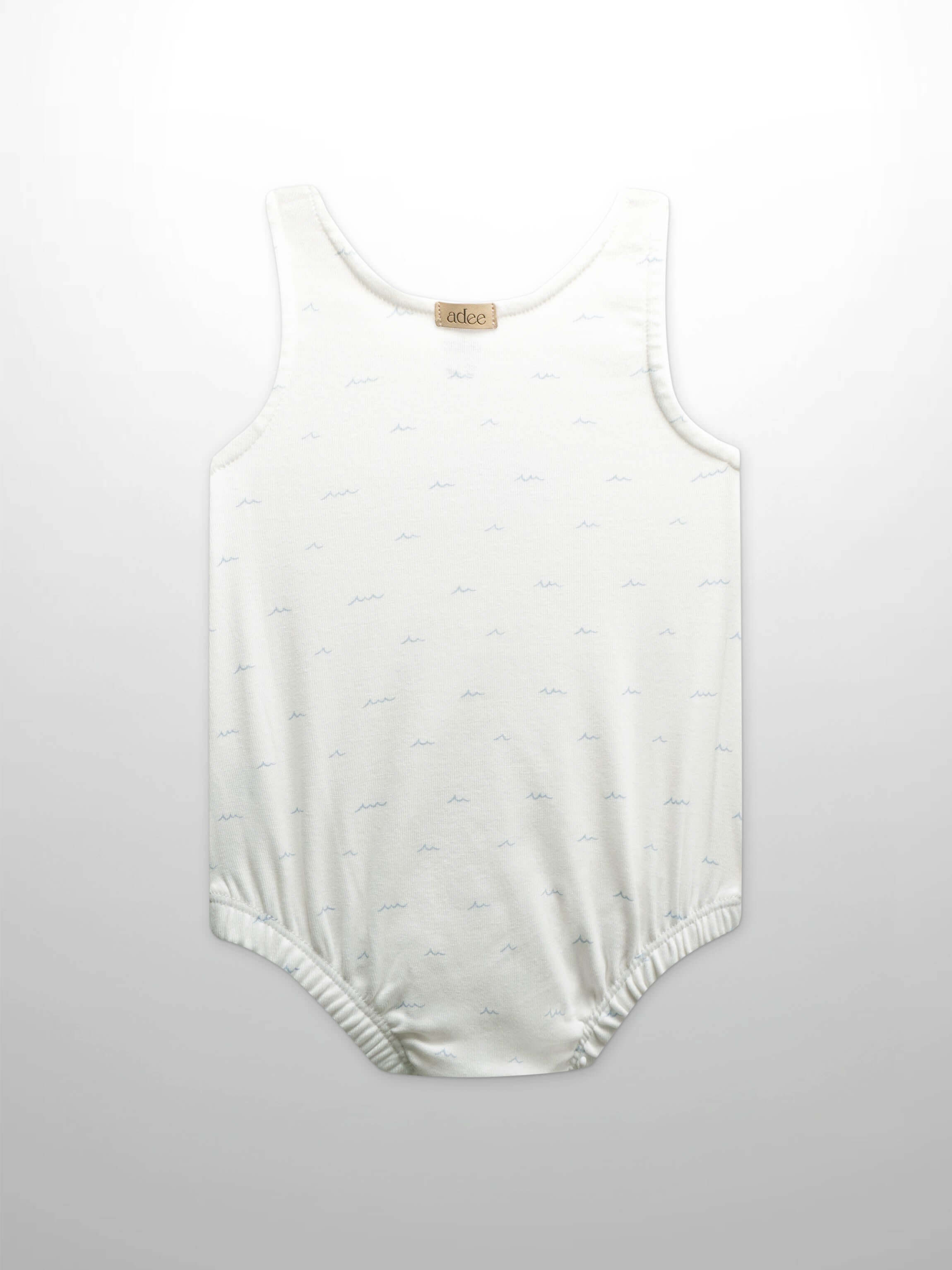 Ombre surfboard baby romper