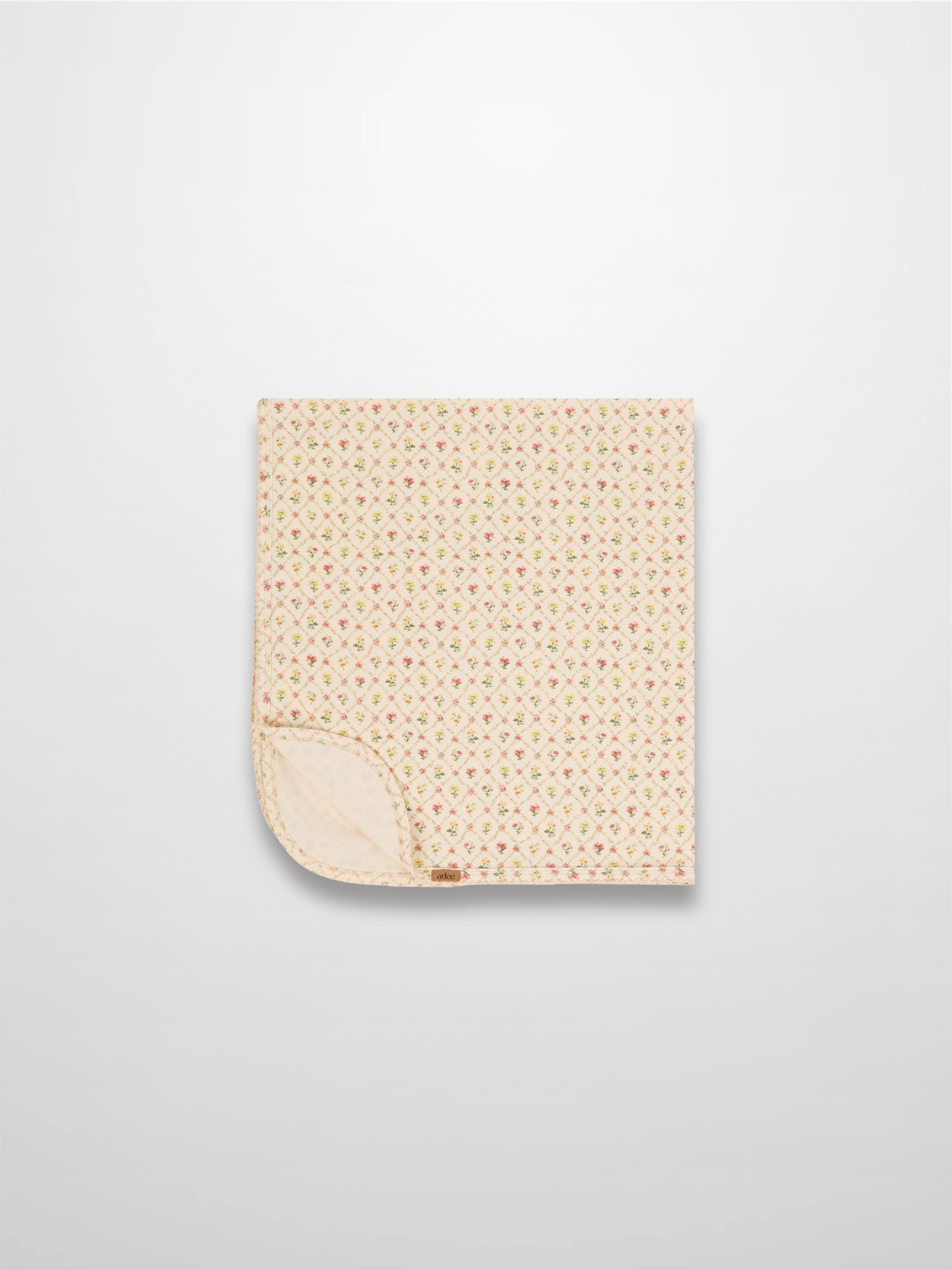 Flower Garden Blanket with Lace