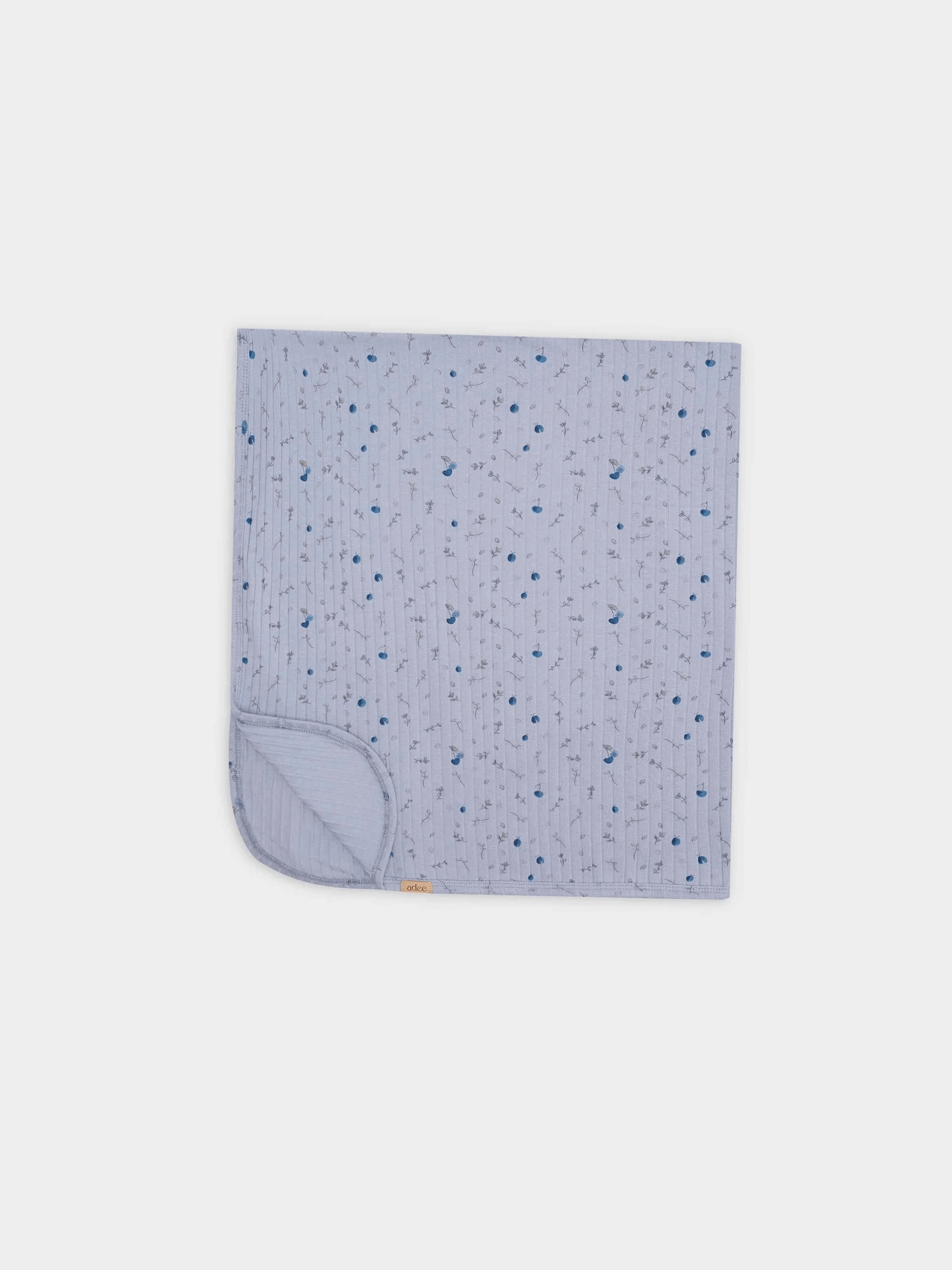 Mini Berry Blue Blanket for babies