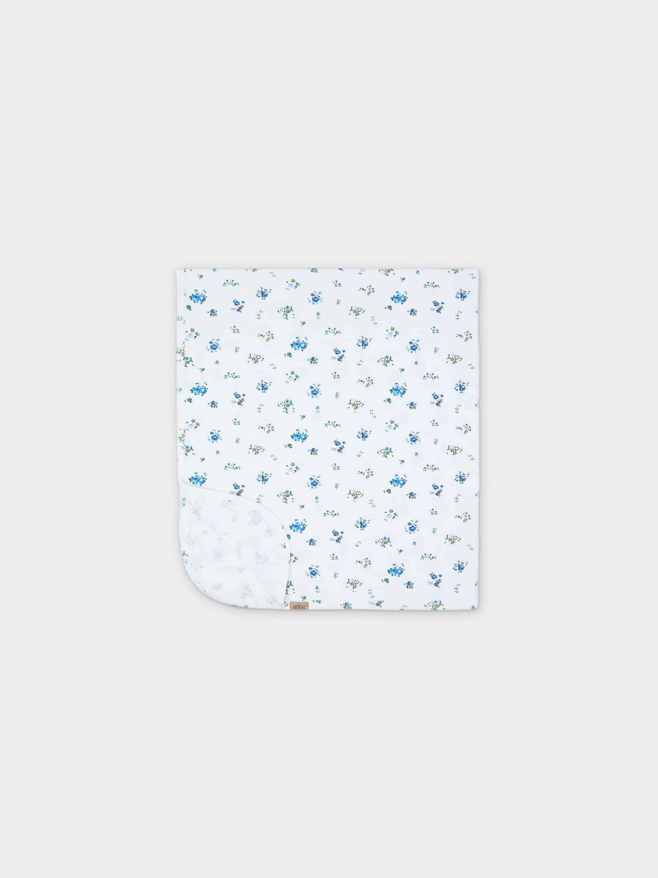 Freesia flower swaddle blanket, boys