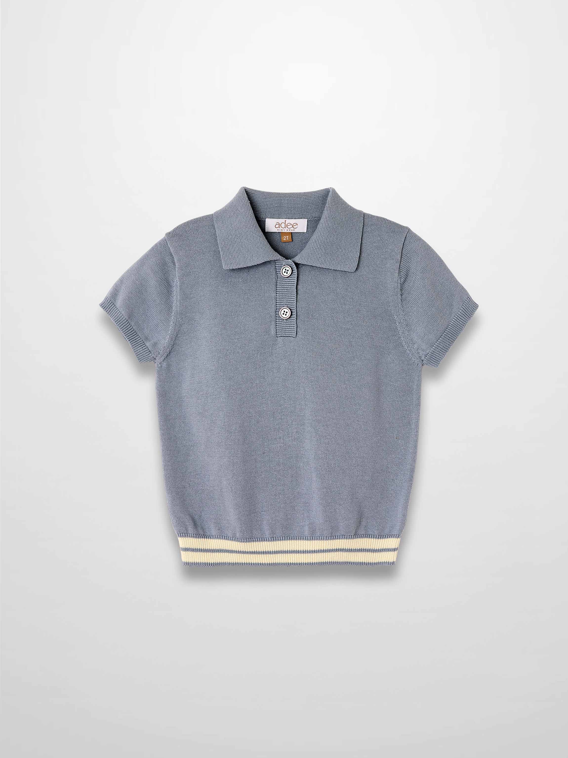 Light Blue Knit Sweater