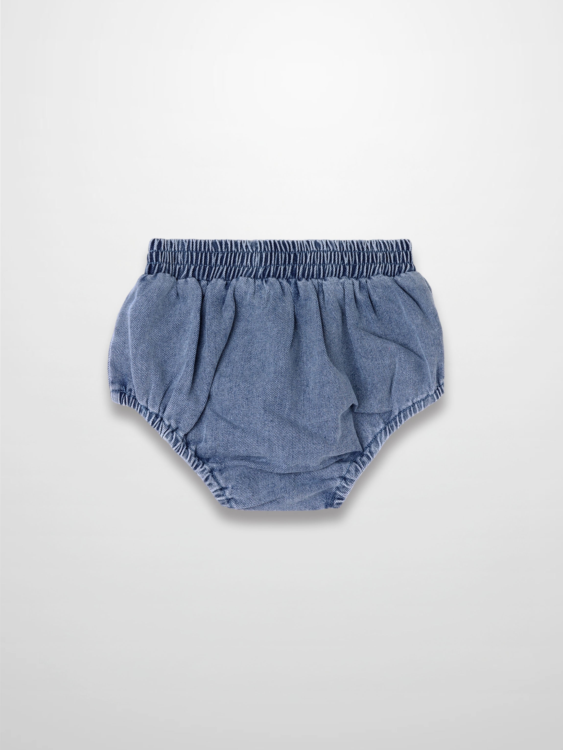 Paneled Bloomers - Blue Denim