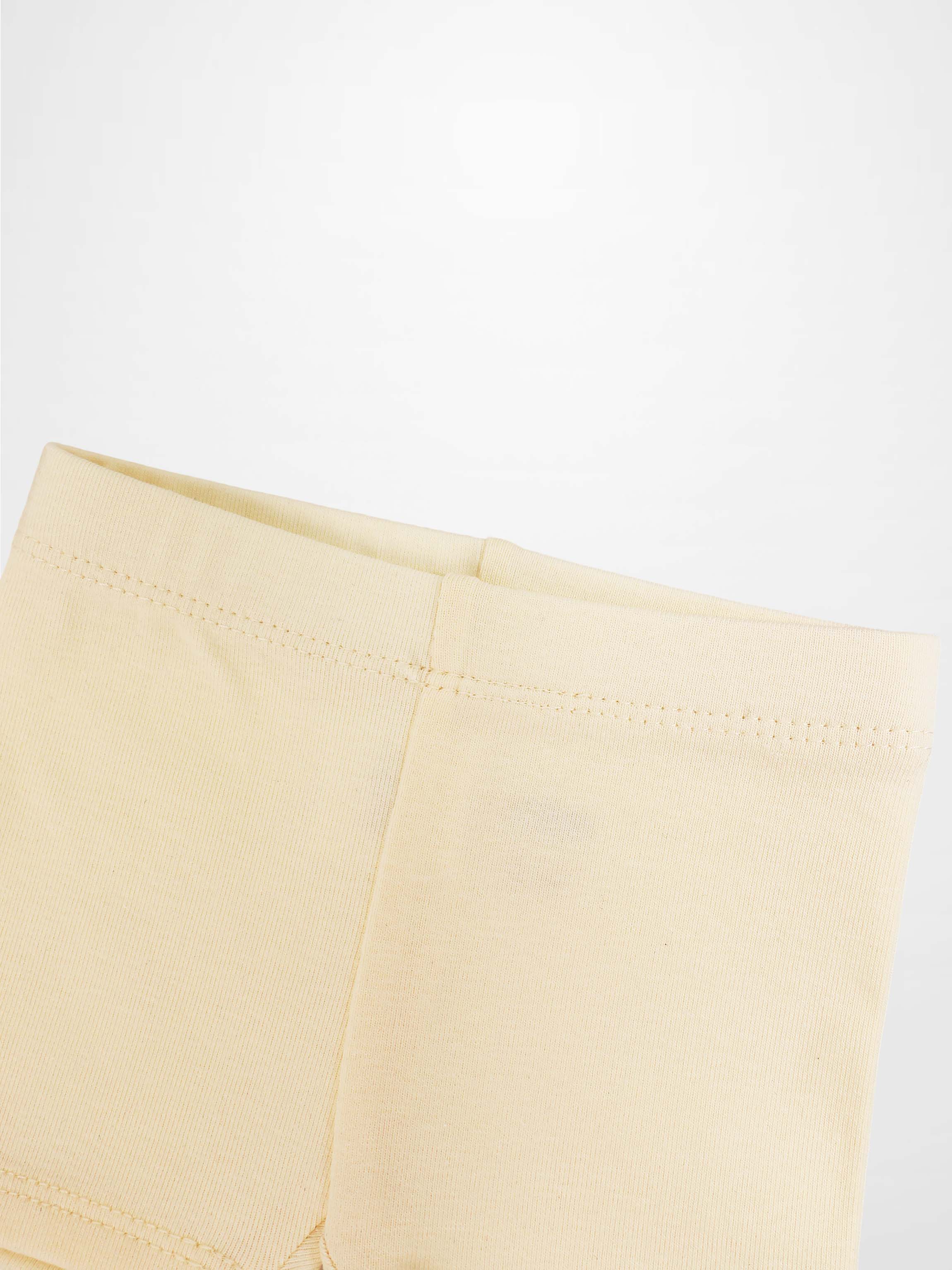 Biker Shorts Non Ribbed-Off White