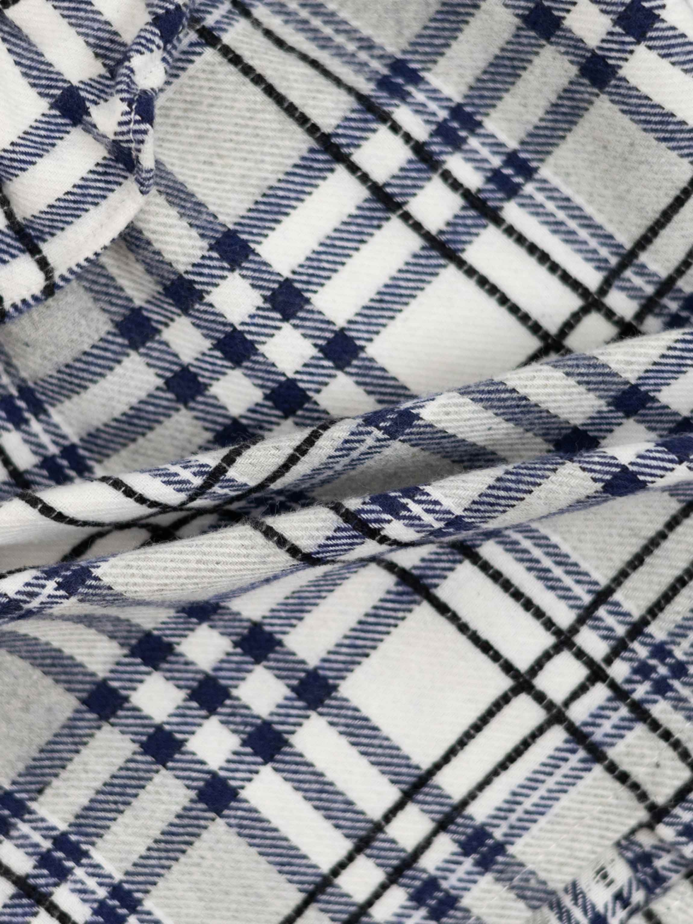Plaid Skirt - Blue
