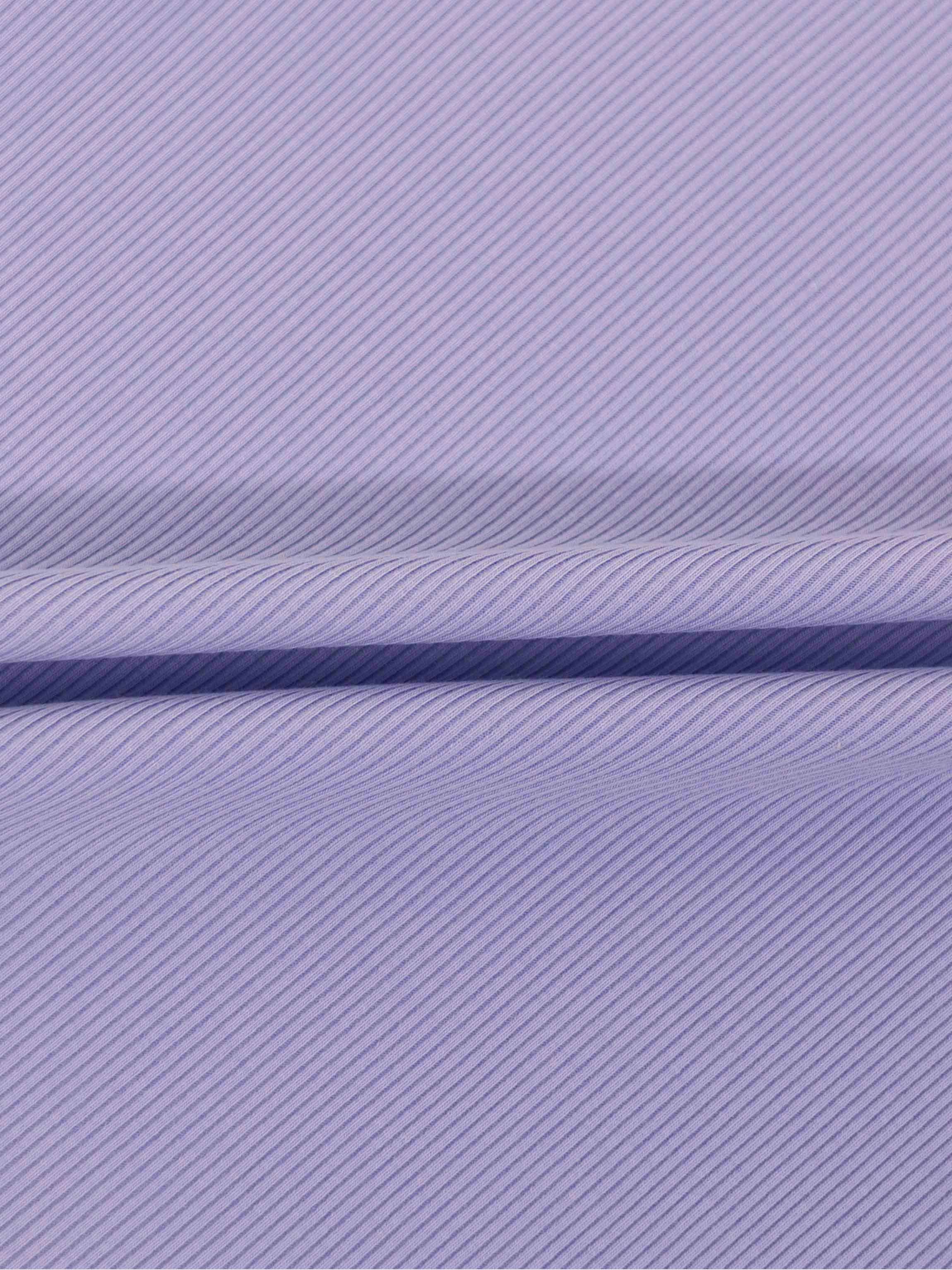 Ribbed Short Puff Sleeve T-shirt & Shorts Set - Lavender