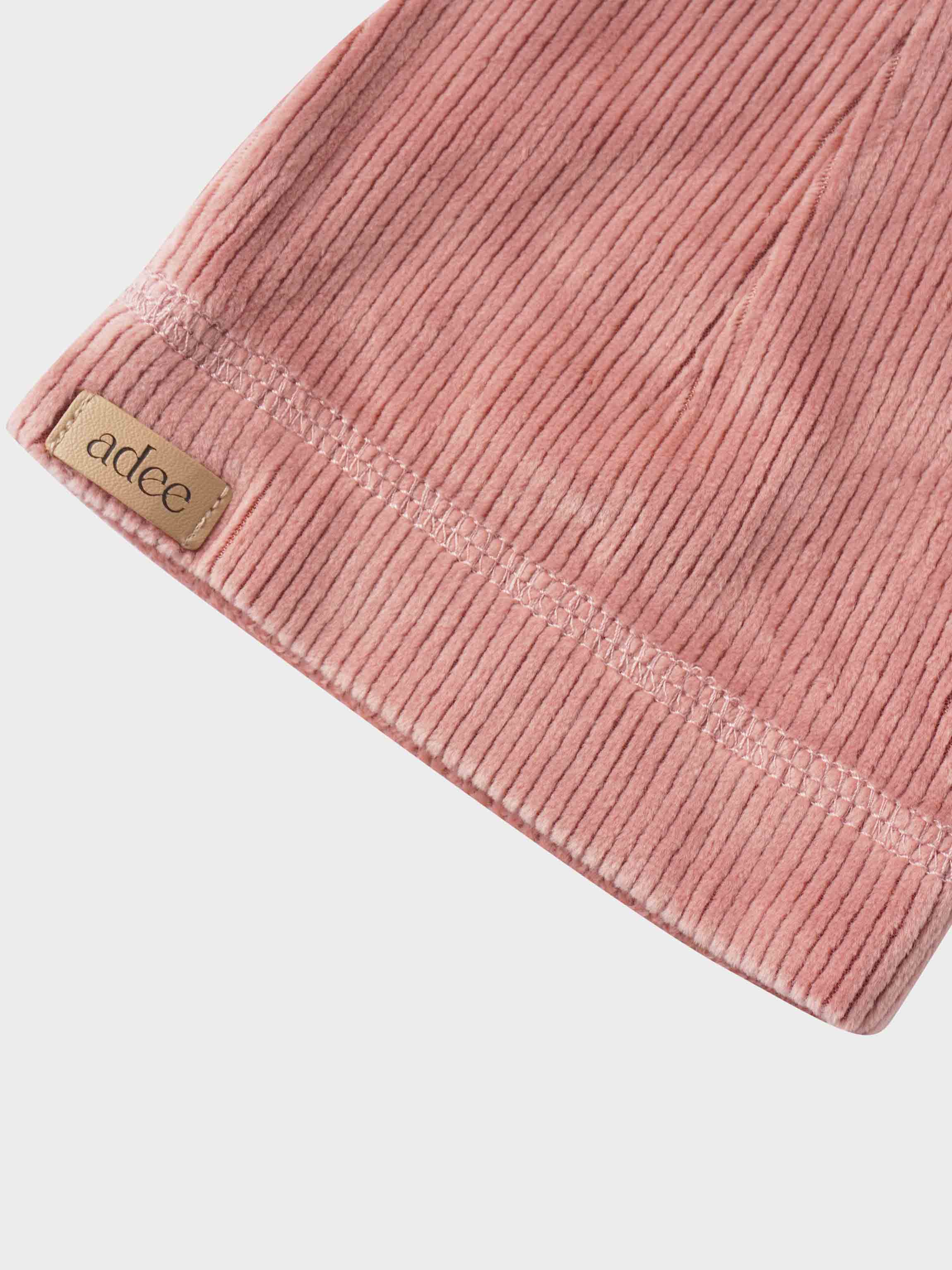 Embroidered Bunny Beanie - Pink