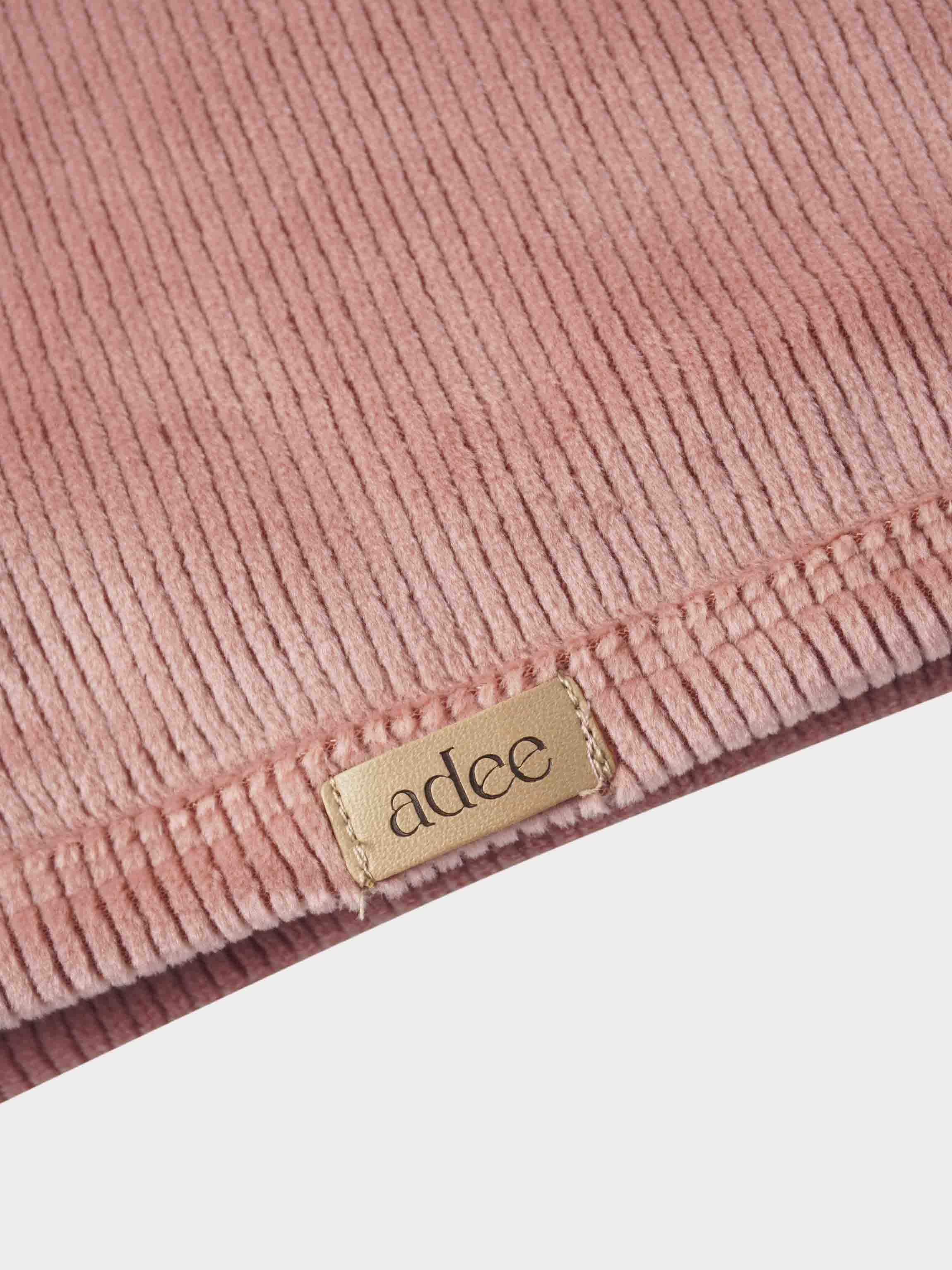 Embroidered Bunny Blanket - Pink