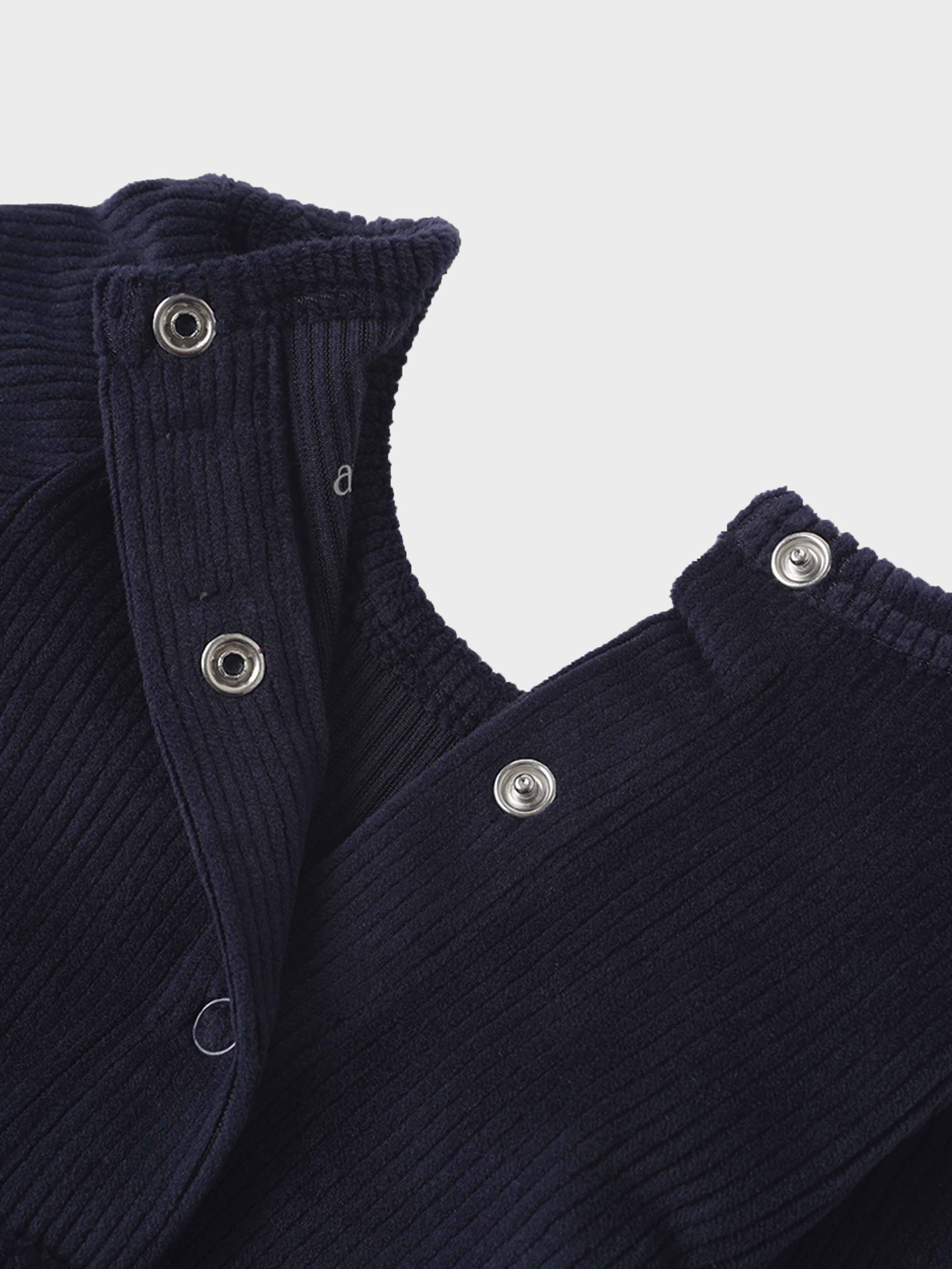 Embroidered Bunny Stretchy - Navy
