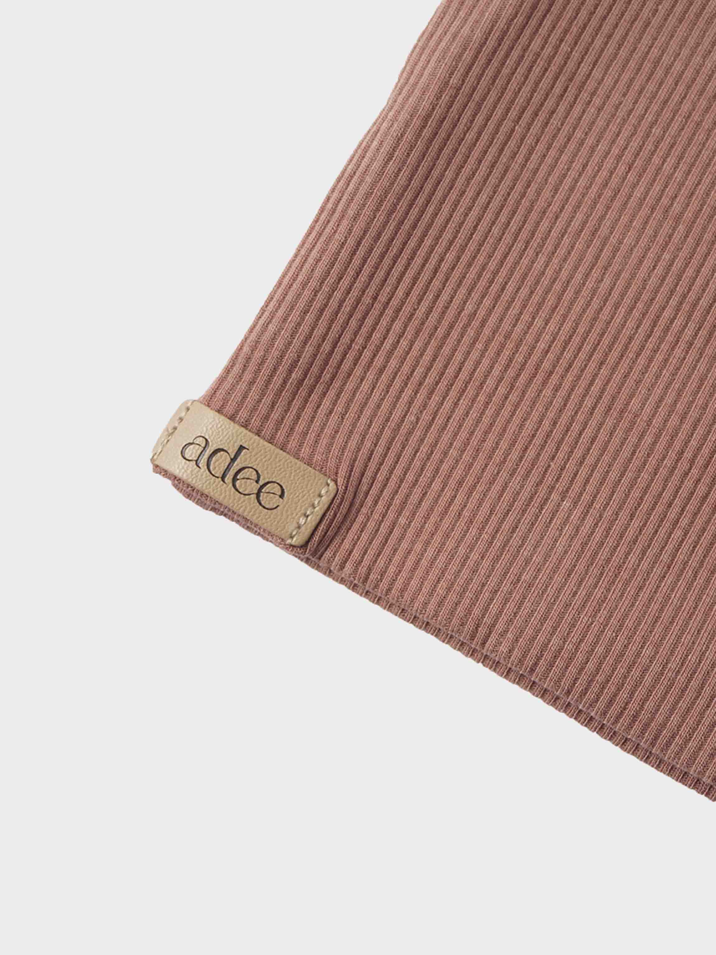 Mock Neck Beanie - Pink