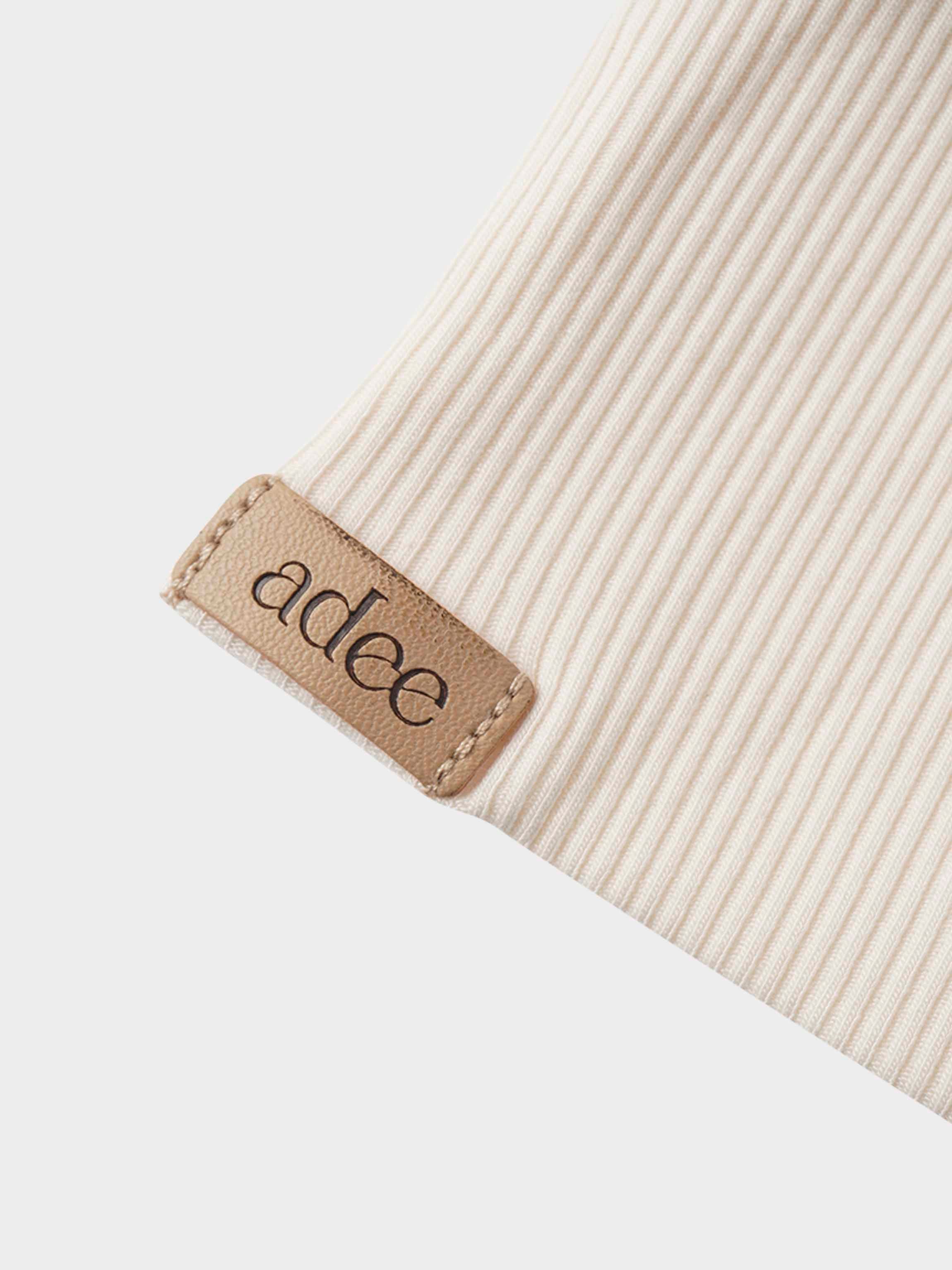 Mock Neck Beanie - Ivory