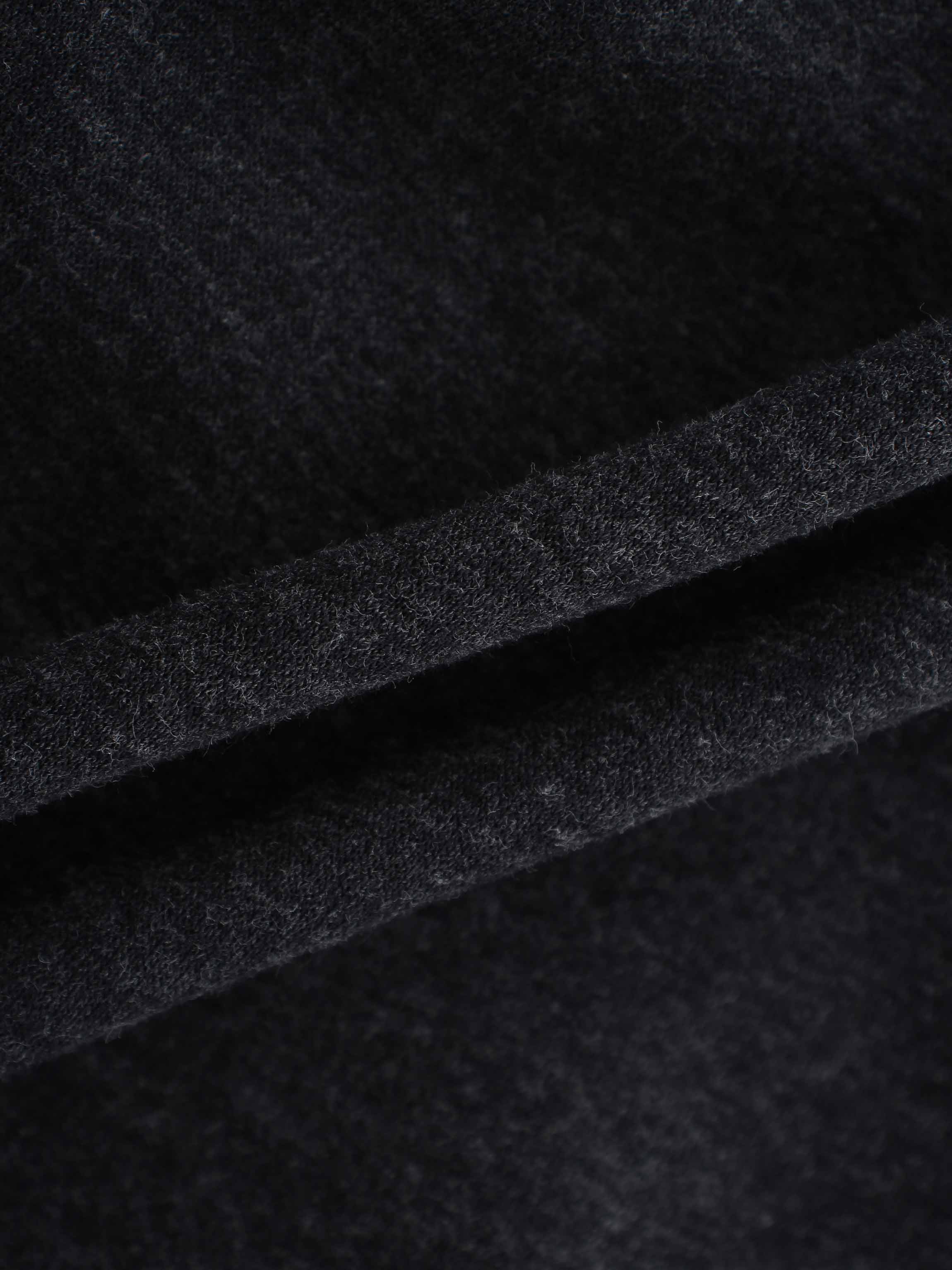 Close-up of black fabric texture