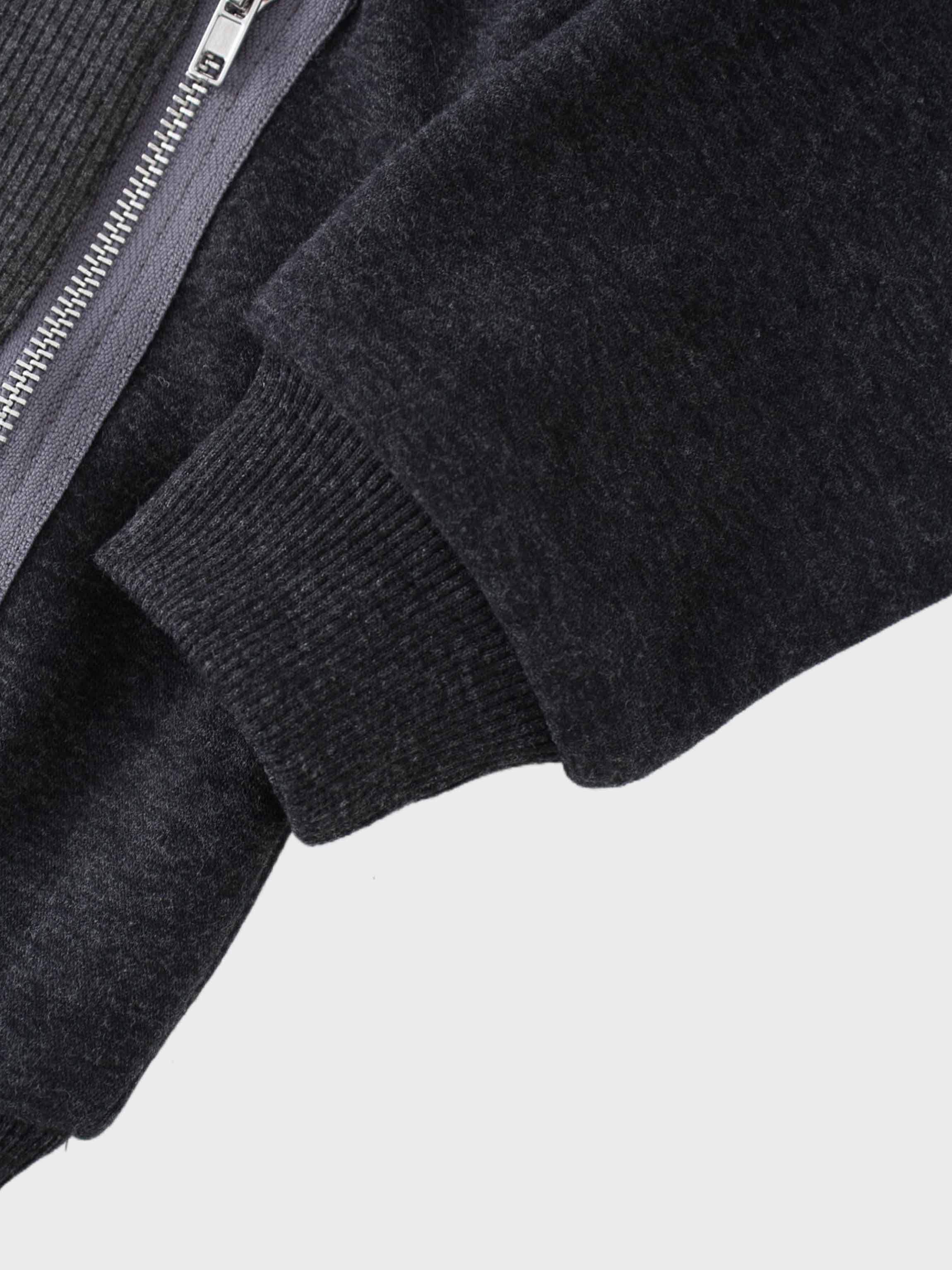 close-up of hoodie sleeve detail