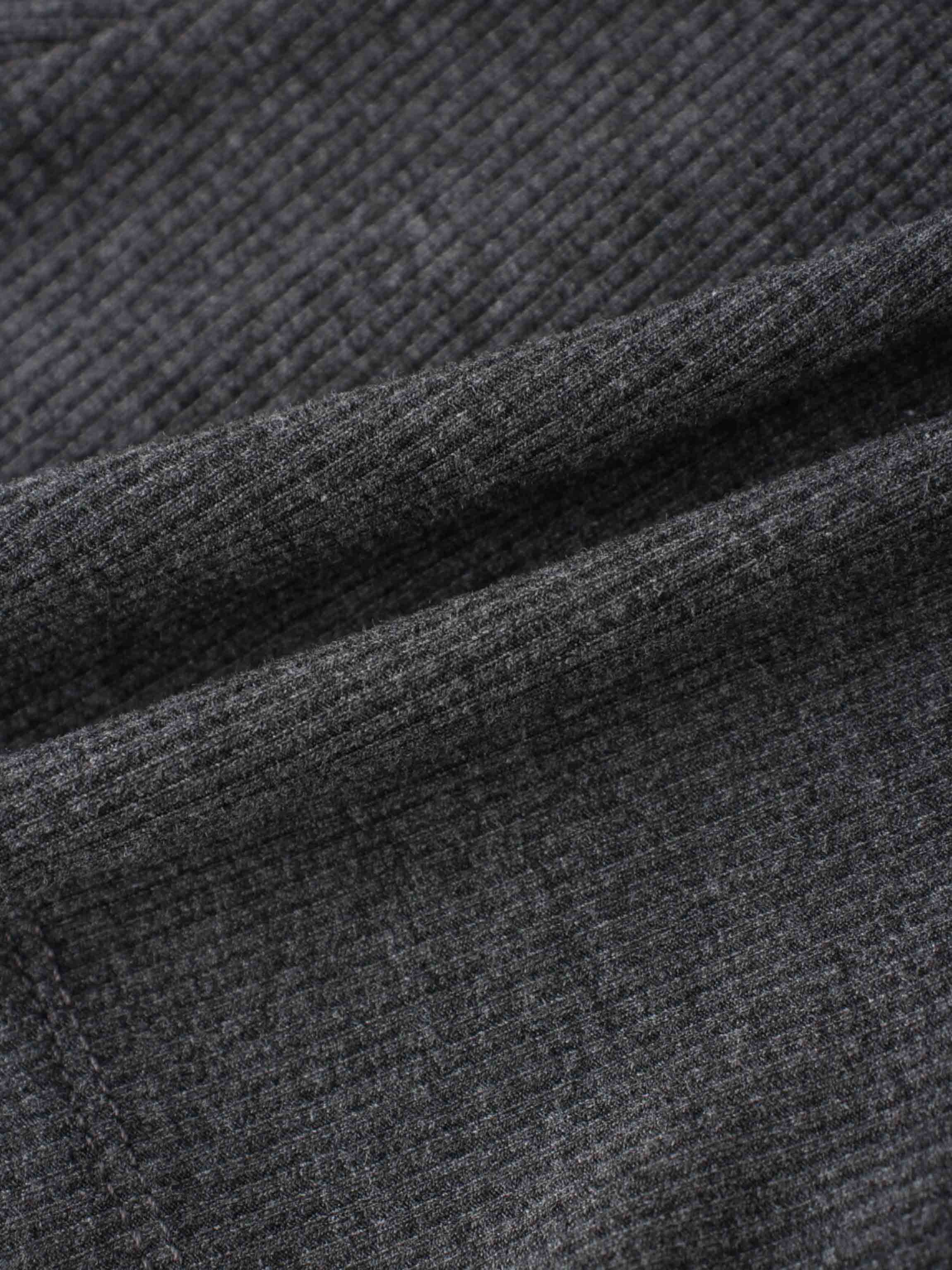 Heather grey fabric close-up texture