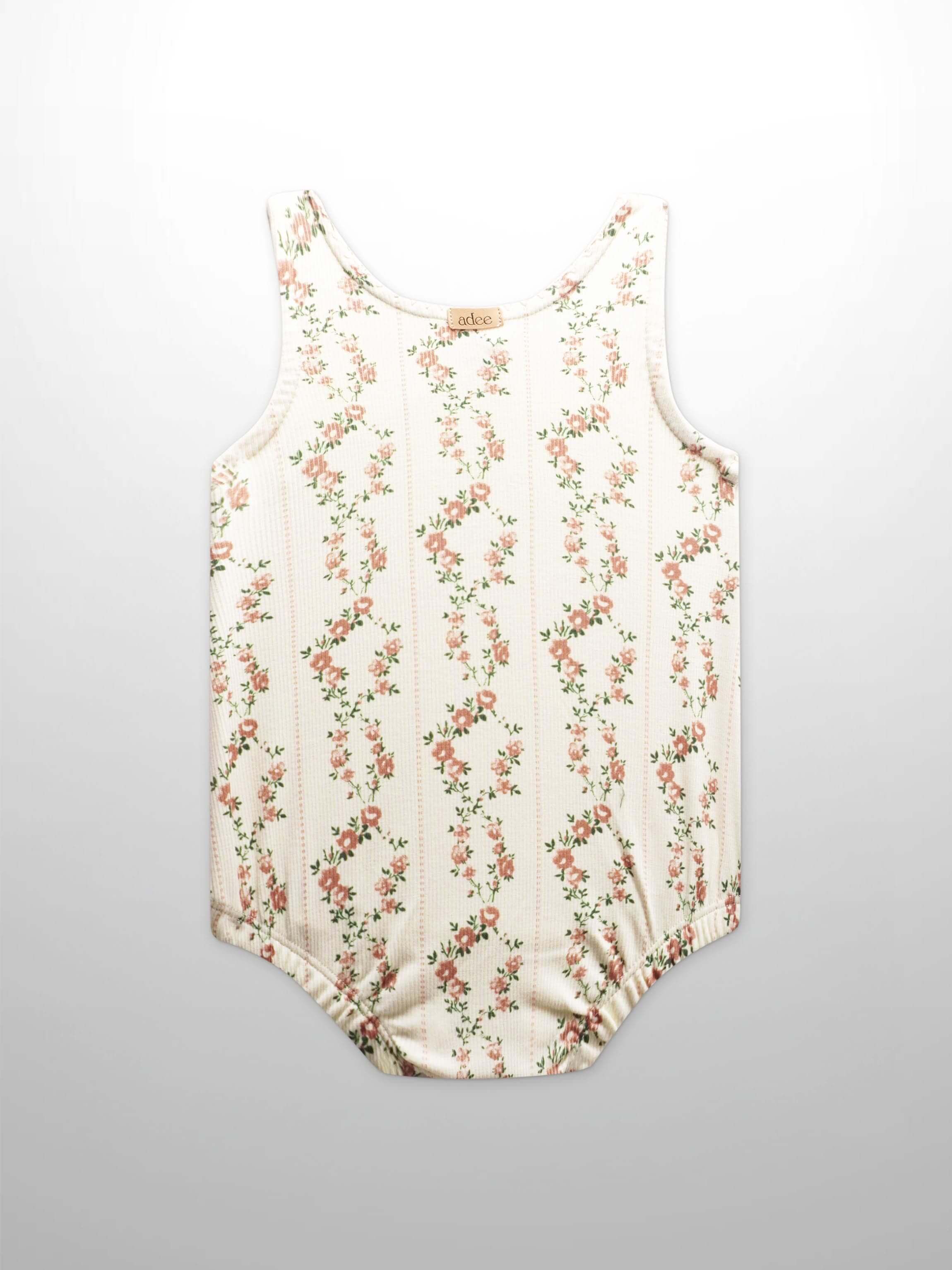 Floral Cascade Romper for girls