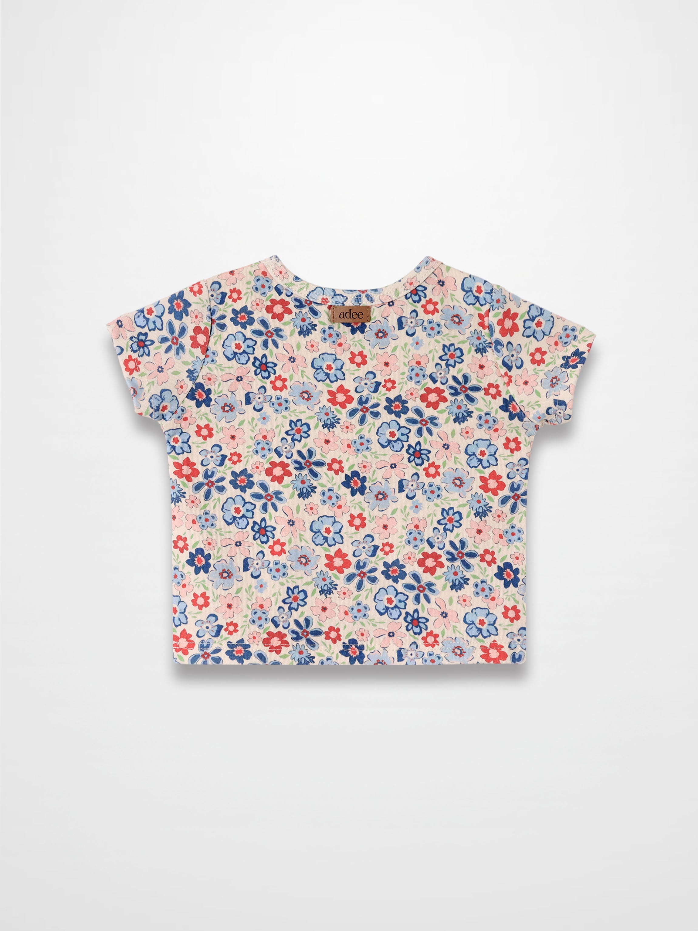 Garden Flower Short Sleeve Shirt