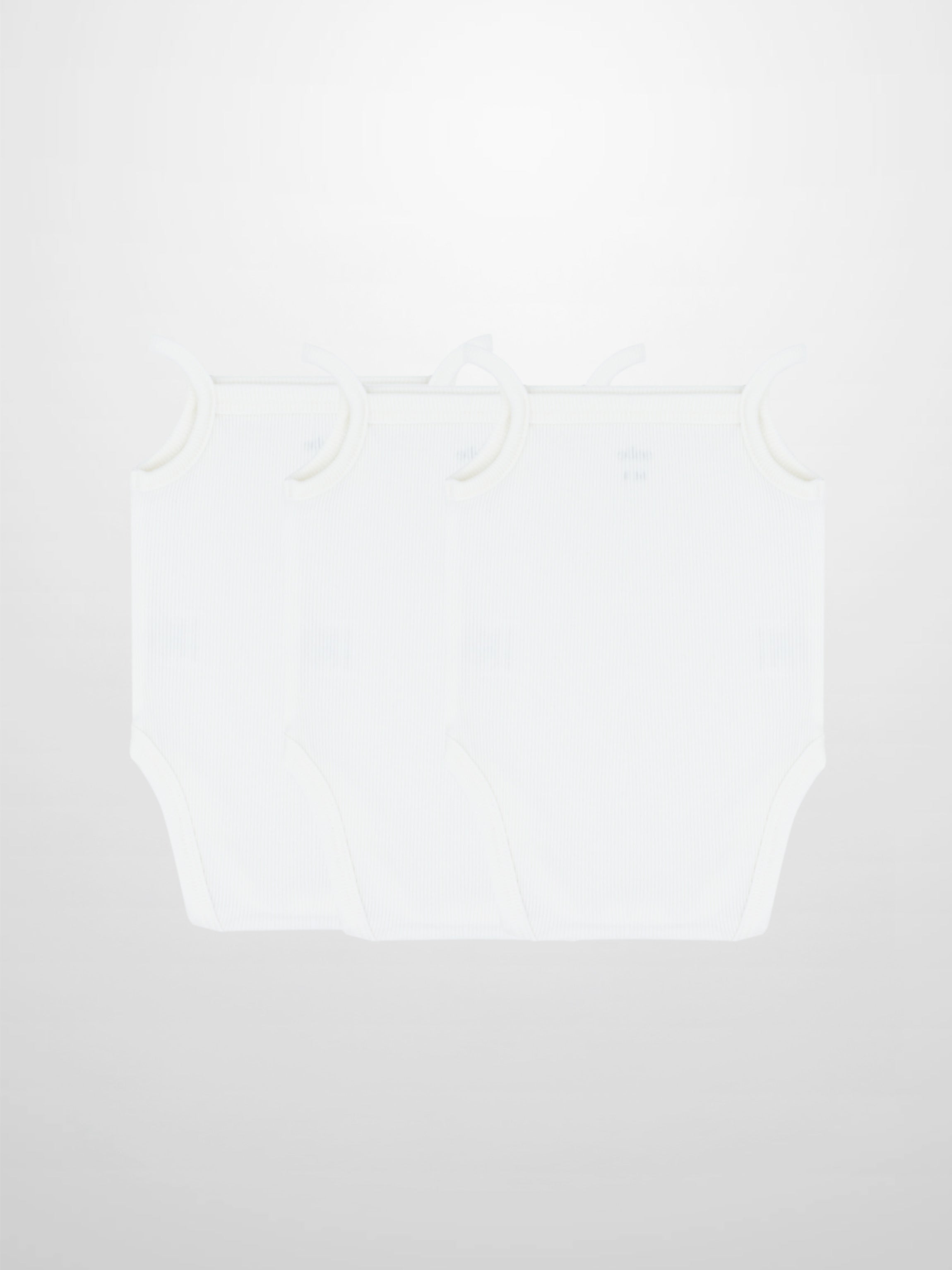 Ribbed Undershirt - 3 Pack