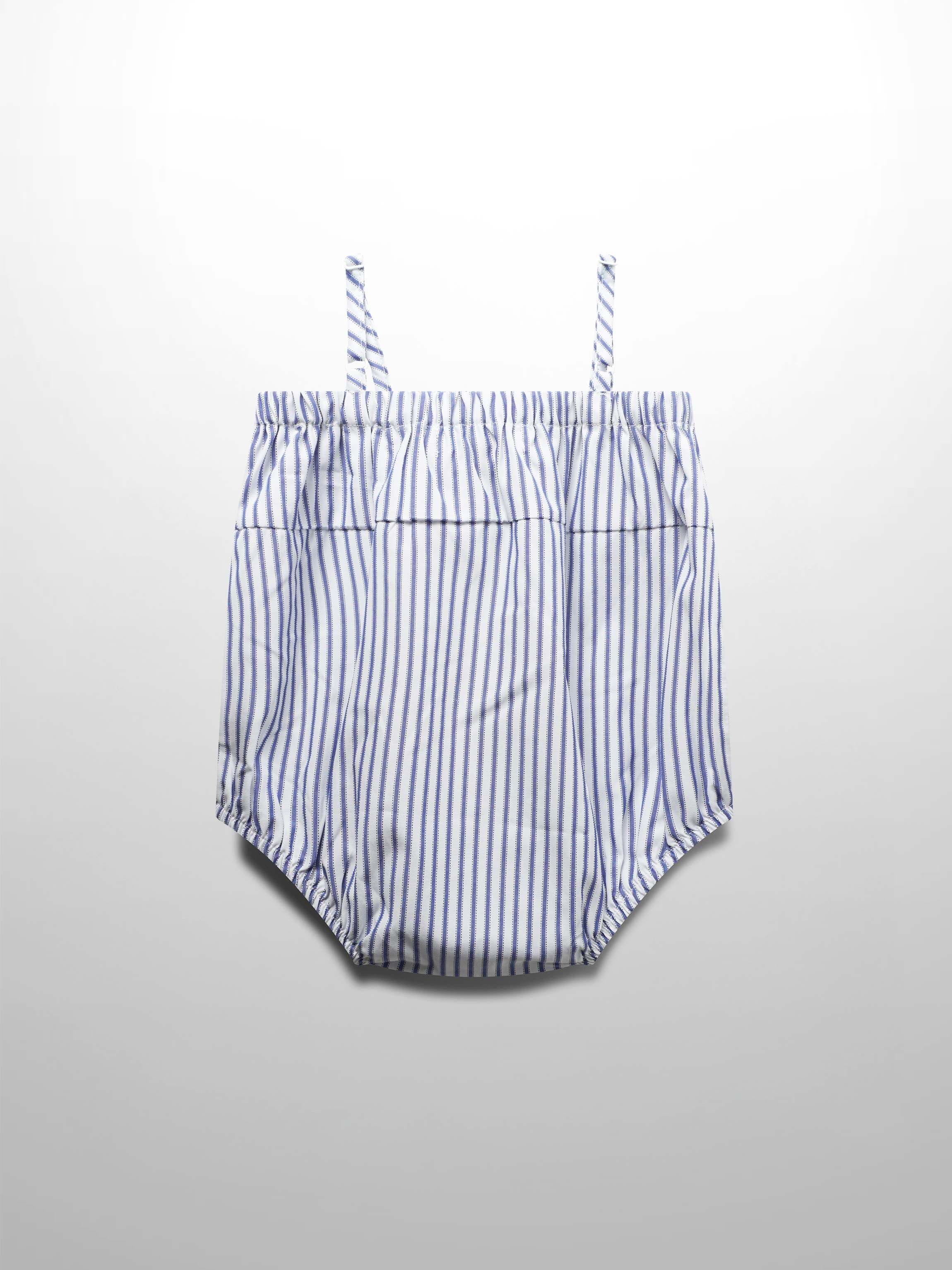 Light blue boys baby romper
