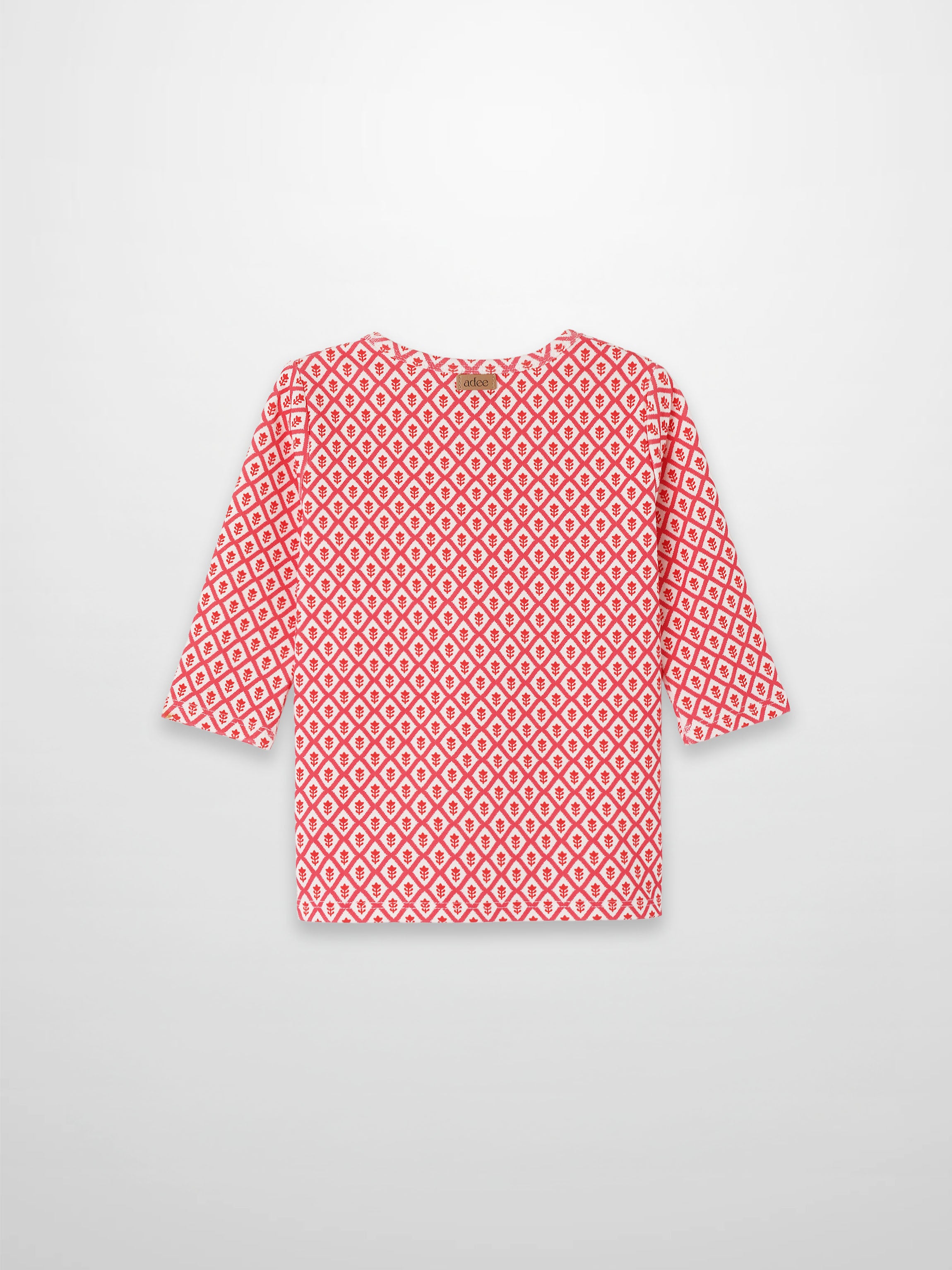 Diamond Flower T-Shirt - 3/4 Sleeve