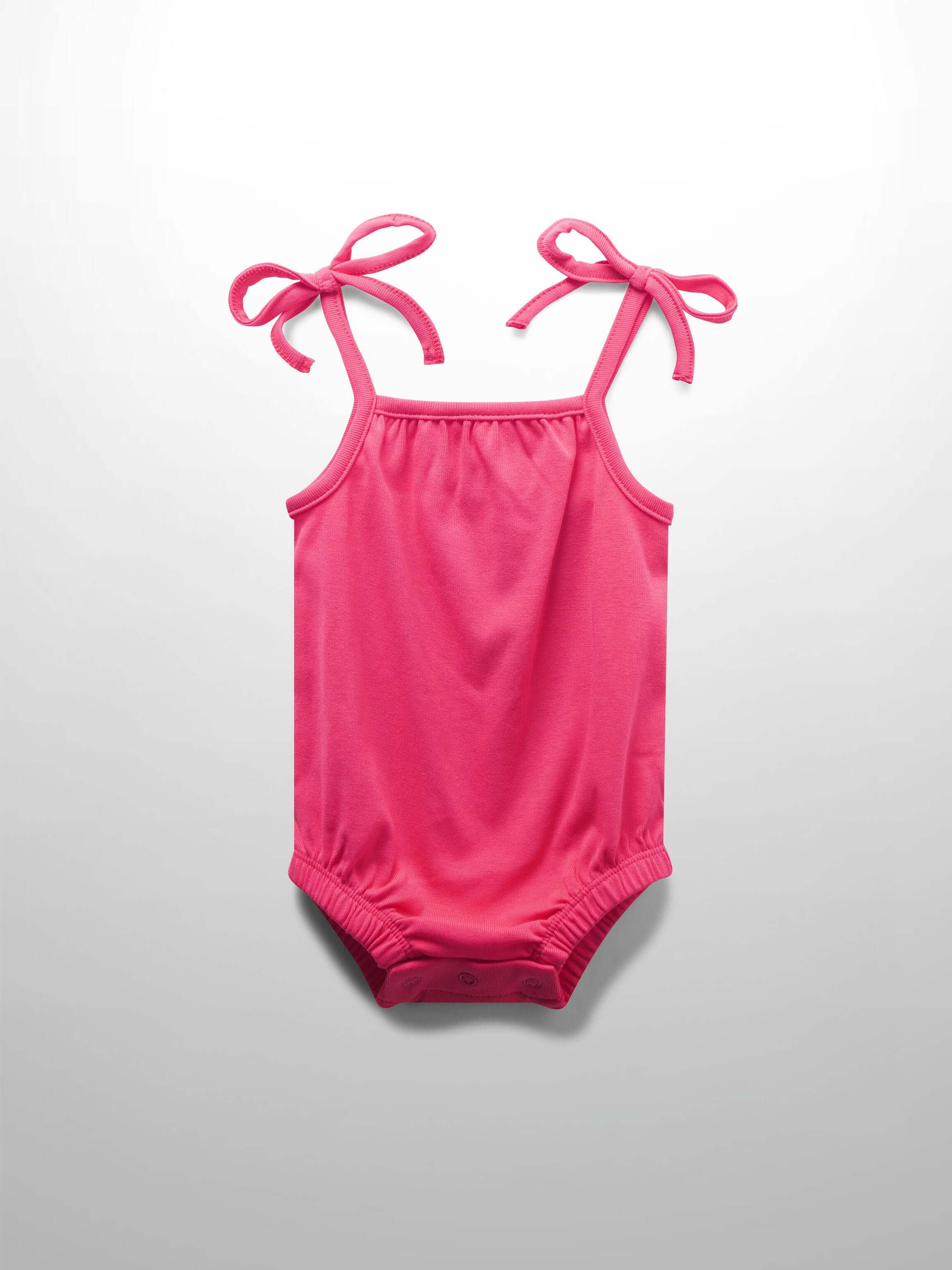 Baby girl pink romper outfit