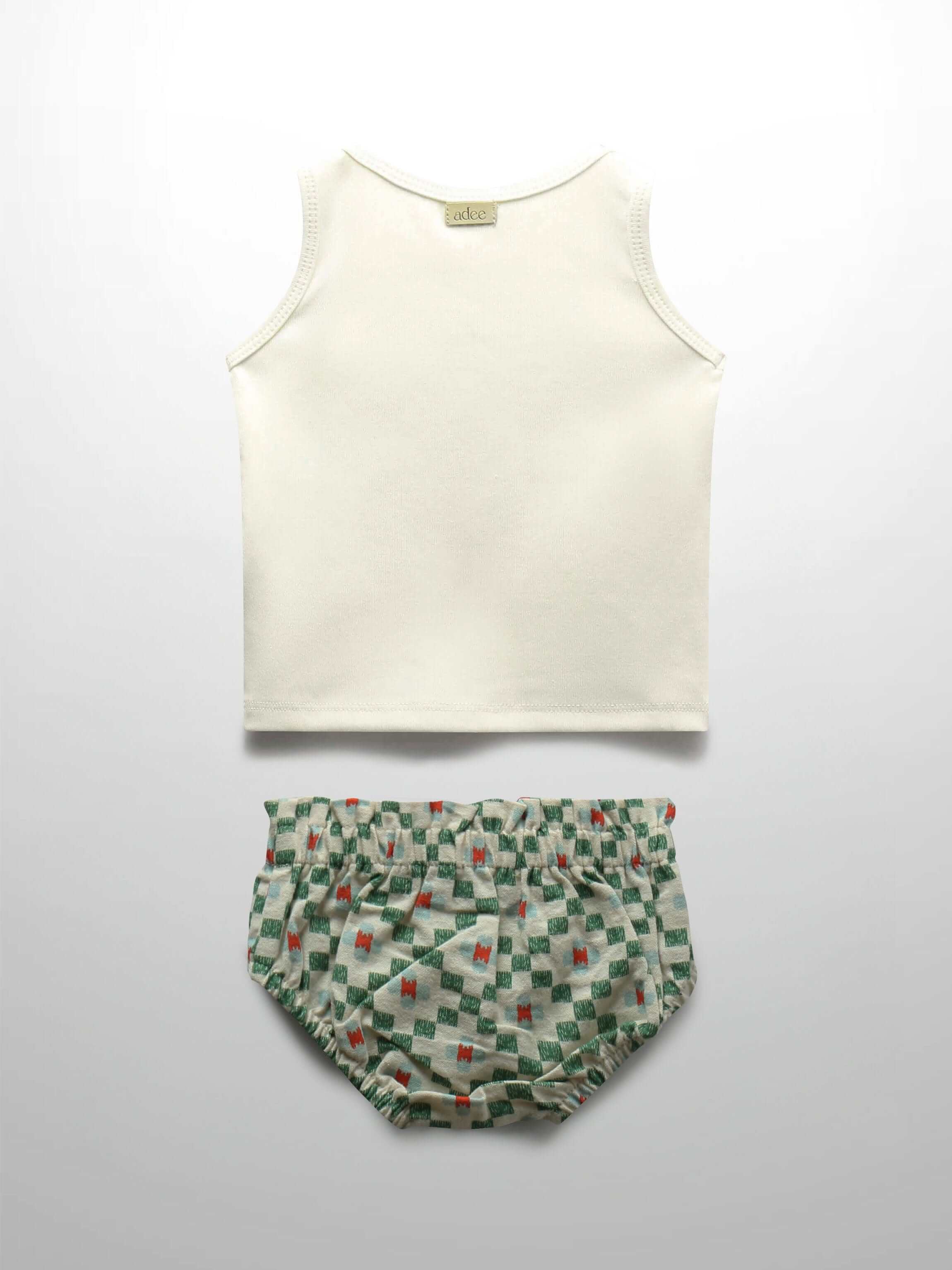 Green Diamond Tank Set for Boys