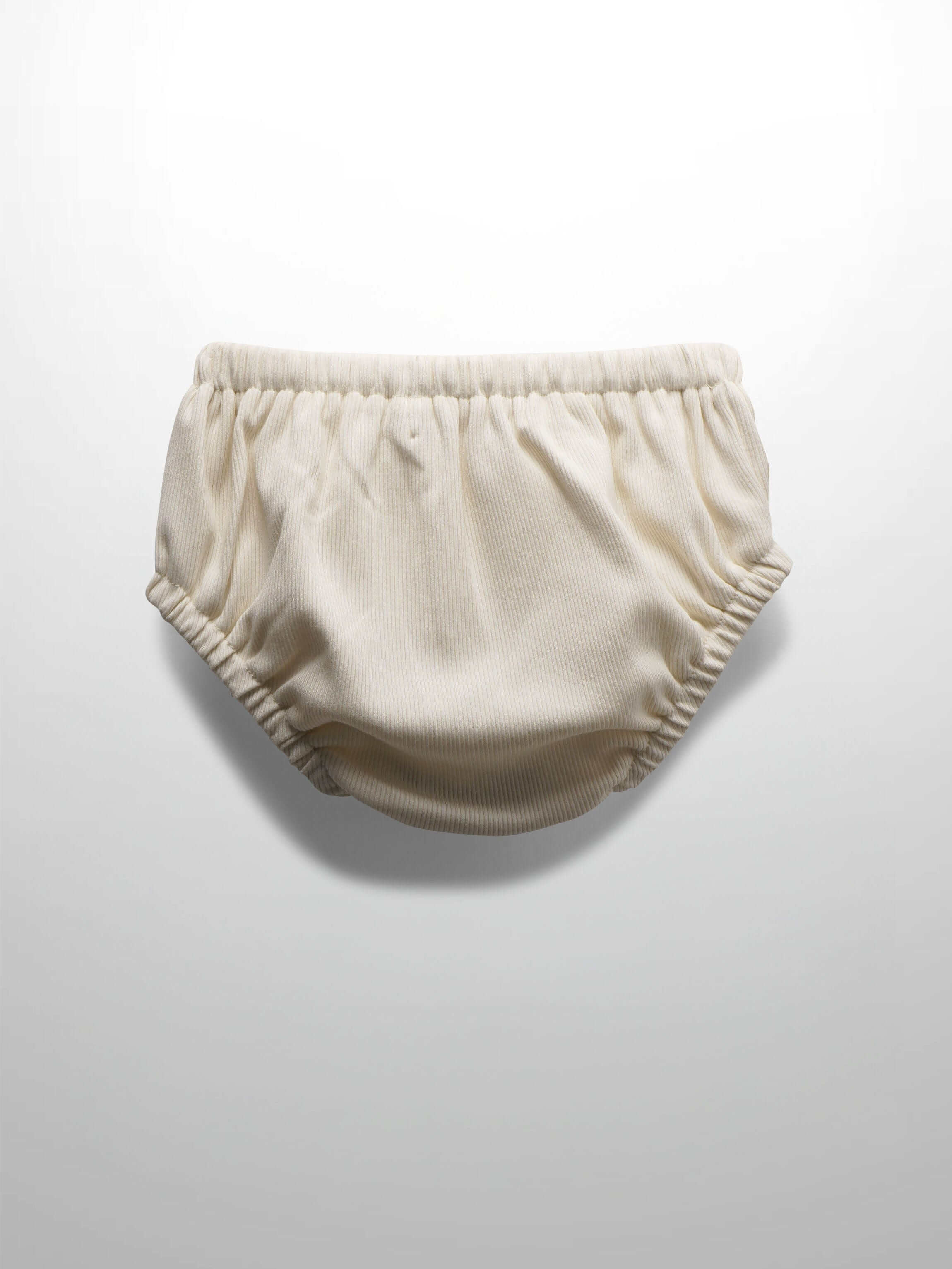 Off-white drawstring bloomers, baby