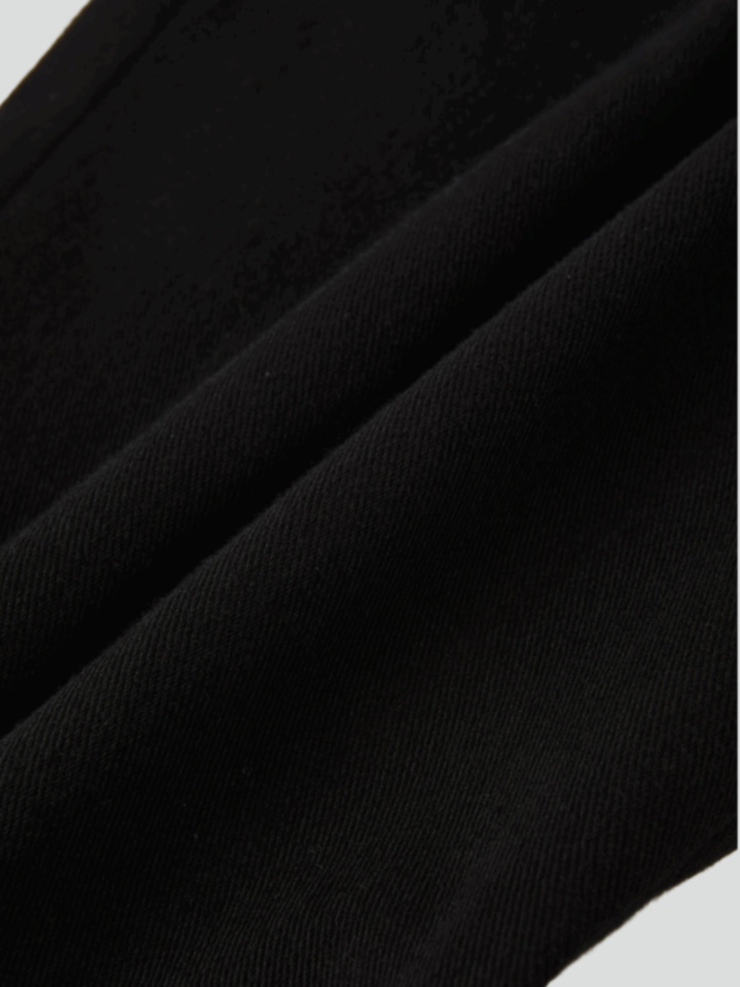 Stretch Pants - Black; Adee brand boys bottoms in solid black fabric