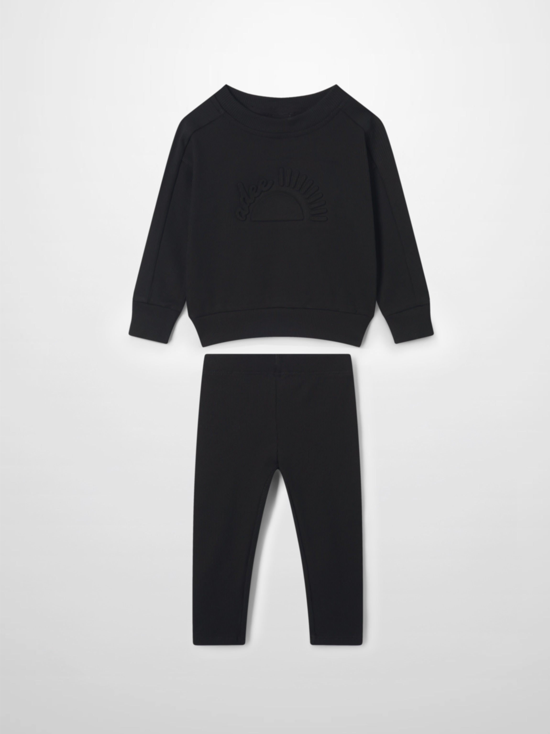 Embossed Logo Set - Black