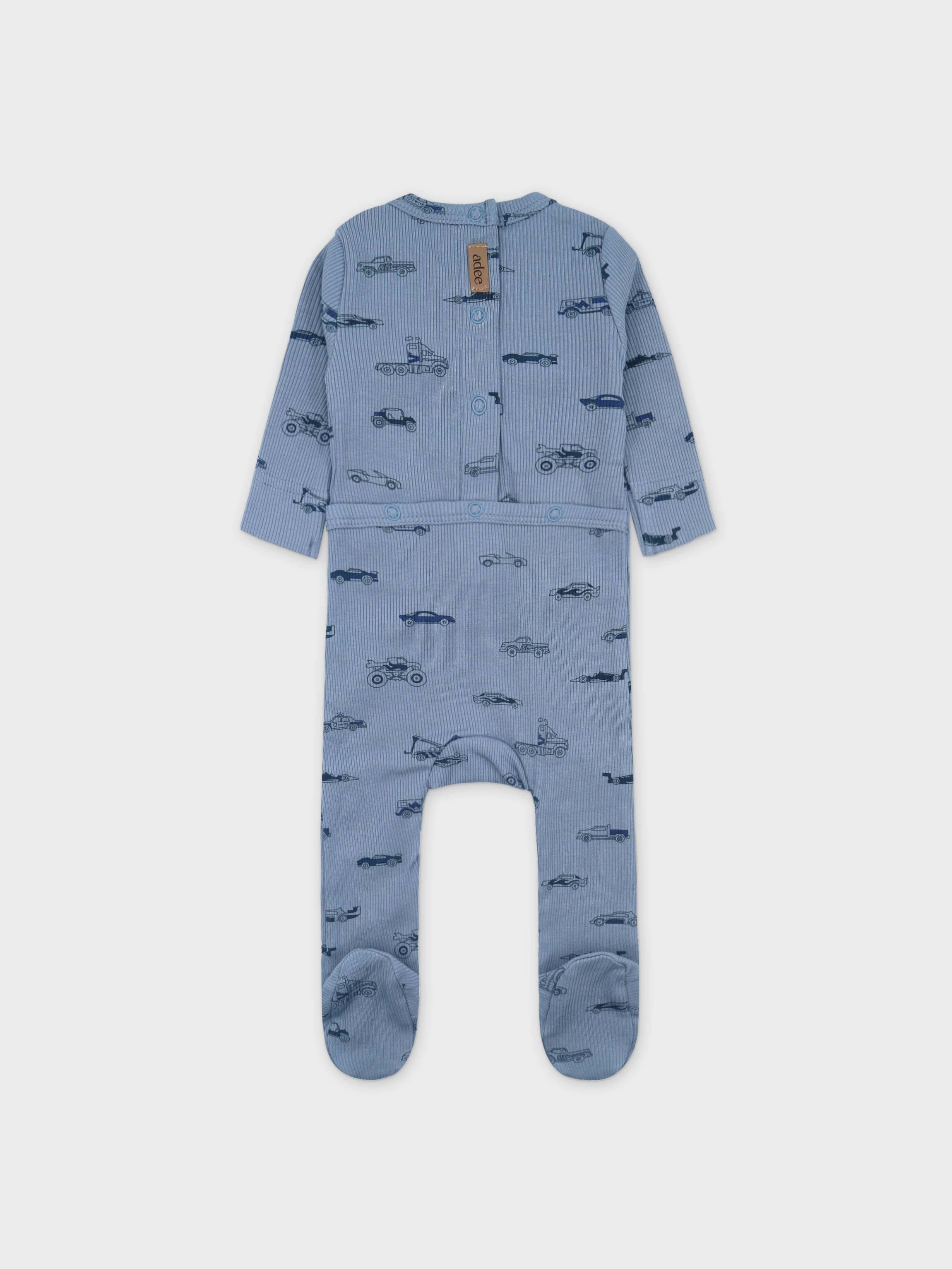 Baby jumpsuit footed