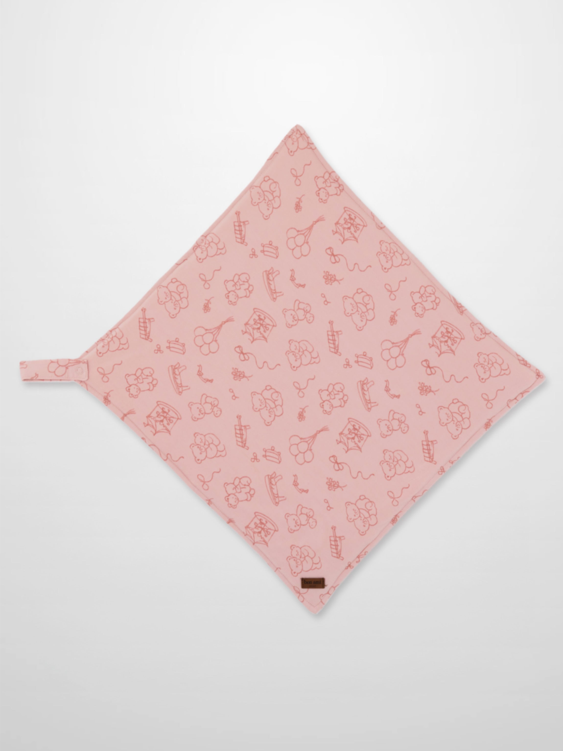 Storybook Lovey with Clip - Pink