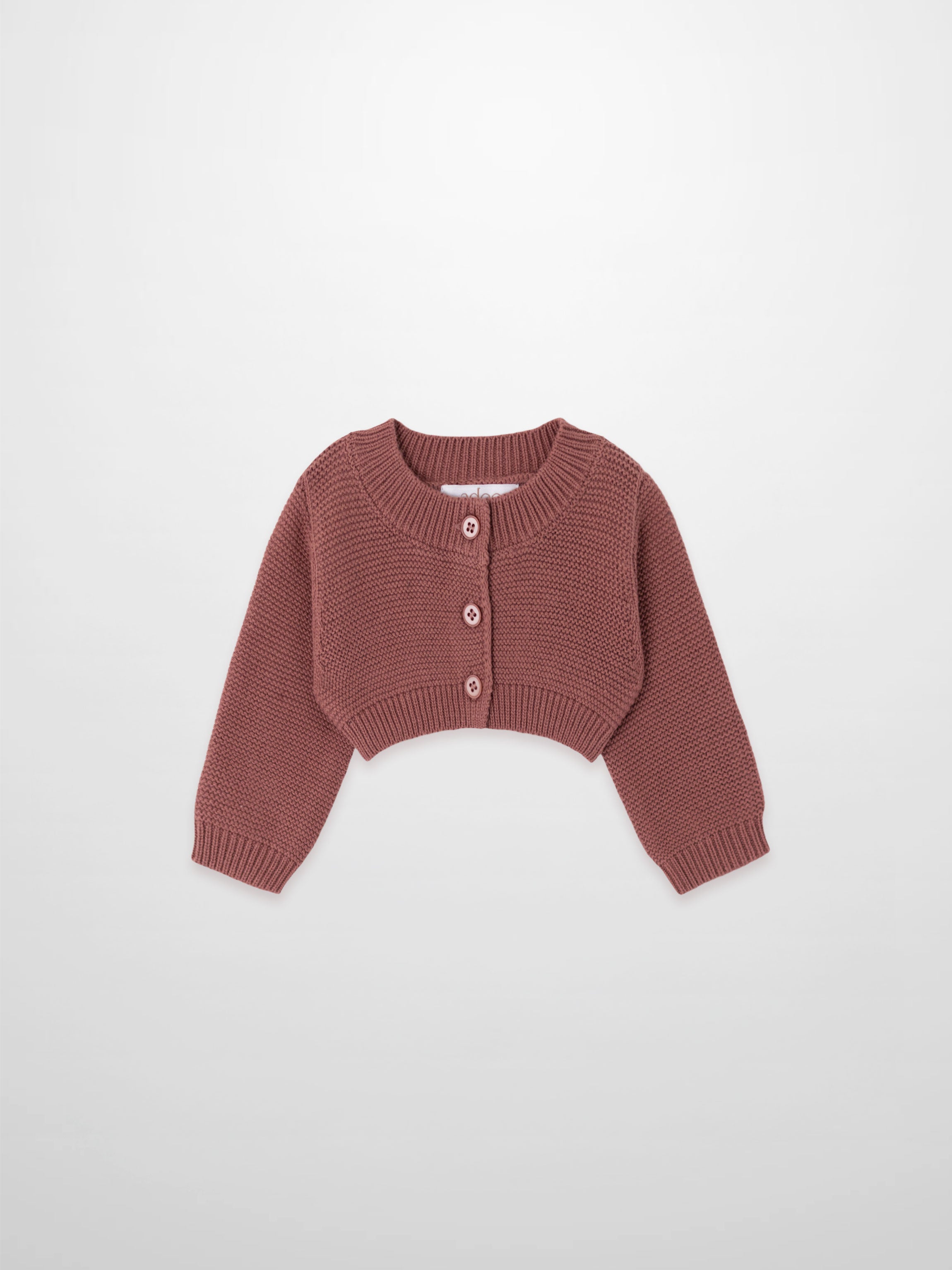 Cropped Cardigan - Pink
