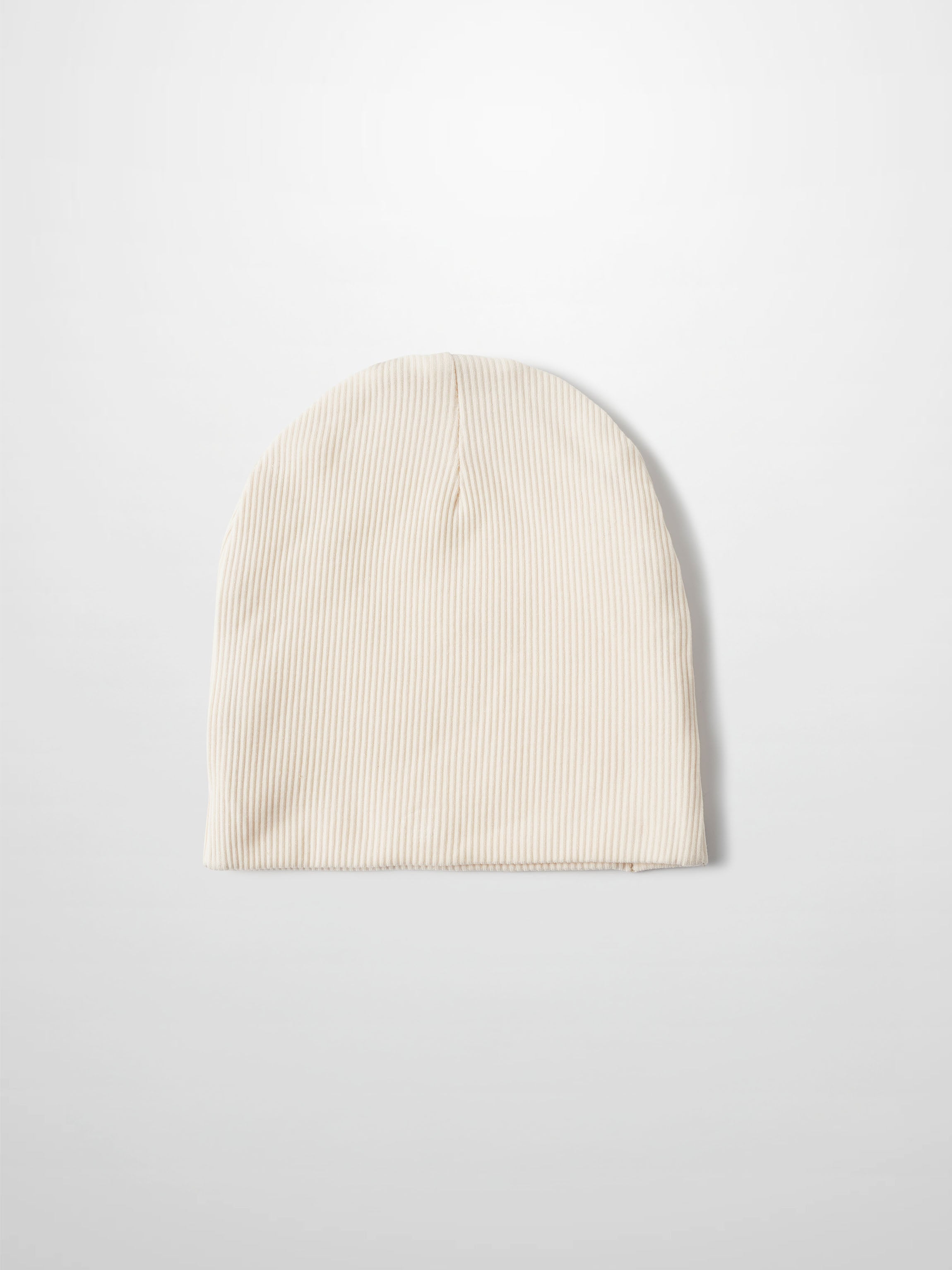 Mock Neck Beanie - Ivory