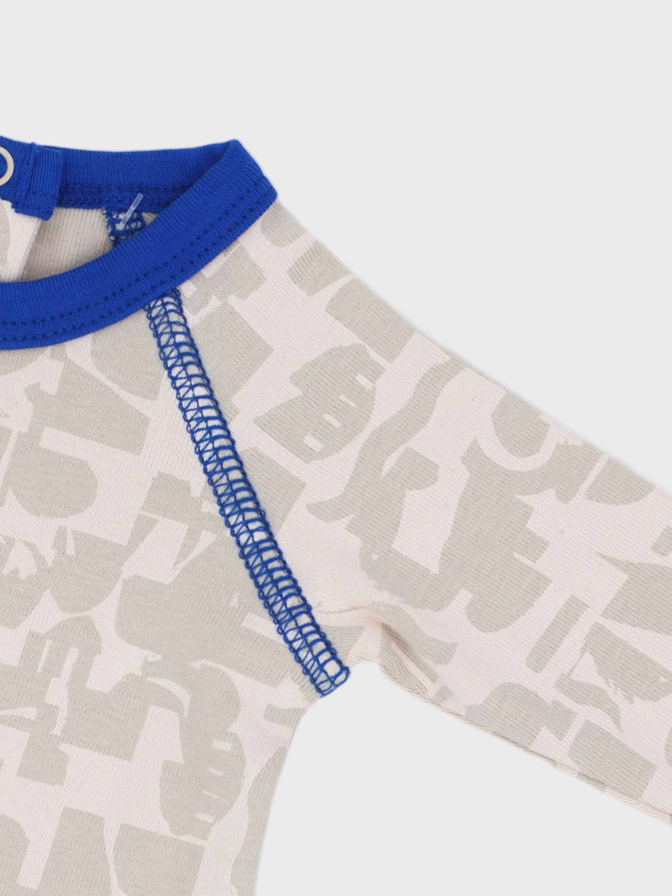 aby jumpsuit for boys soft and breathable fabric.