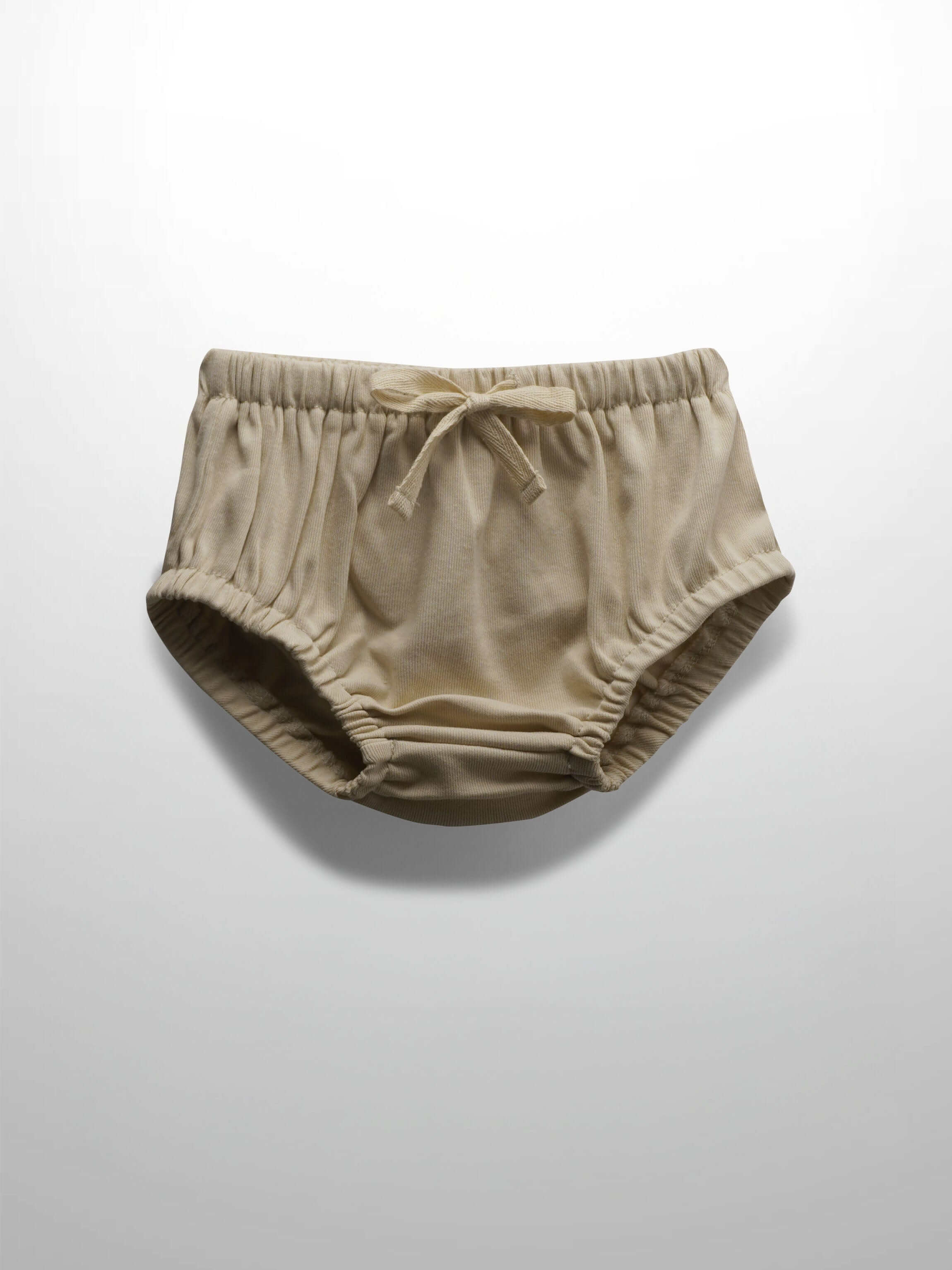 Light tan drawstring bloomers for toddlers