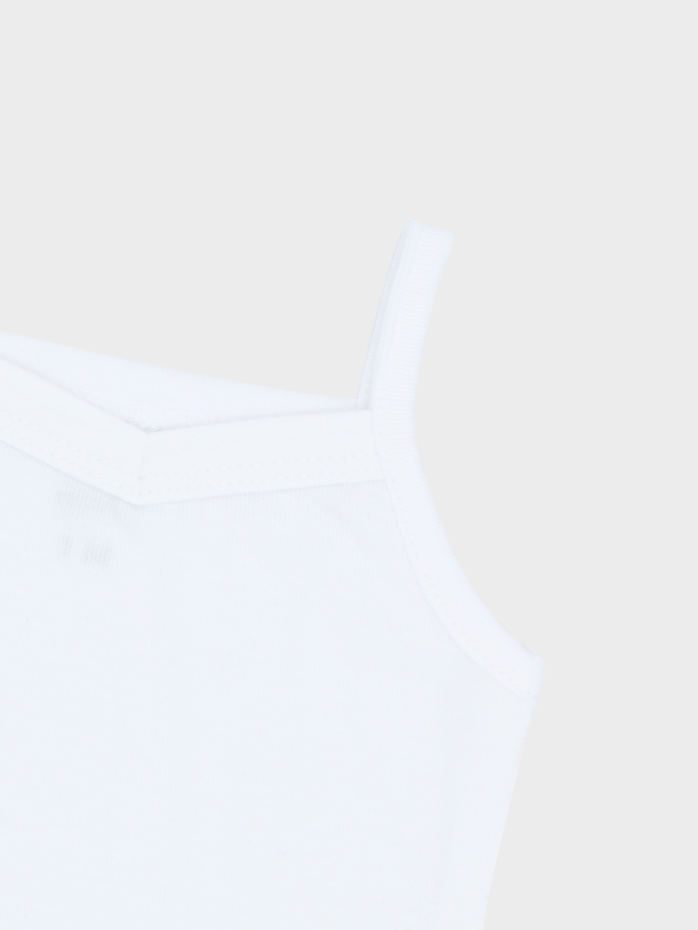 Ribbed undershirt for baby bodysuit