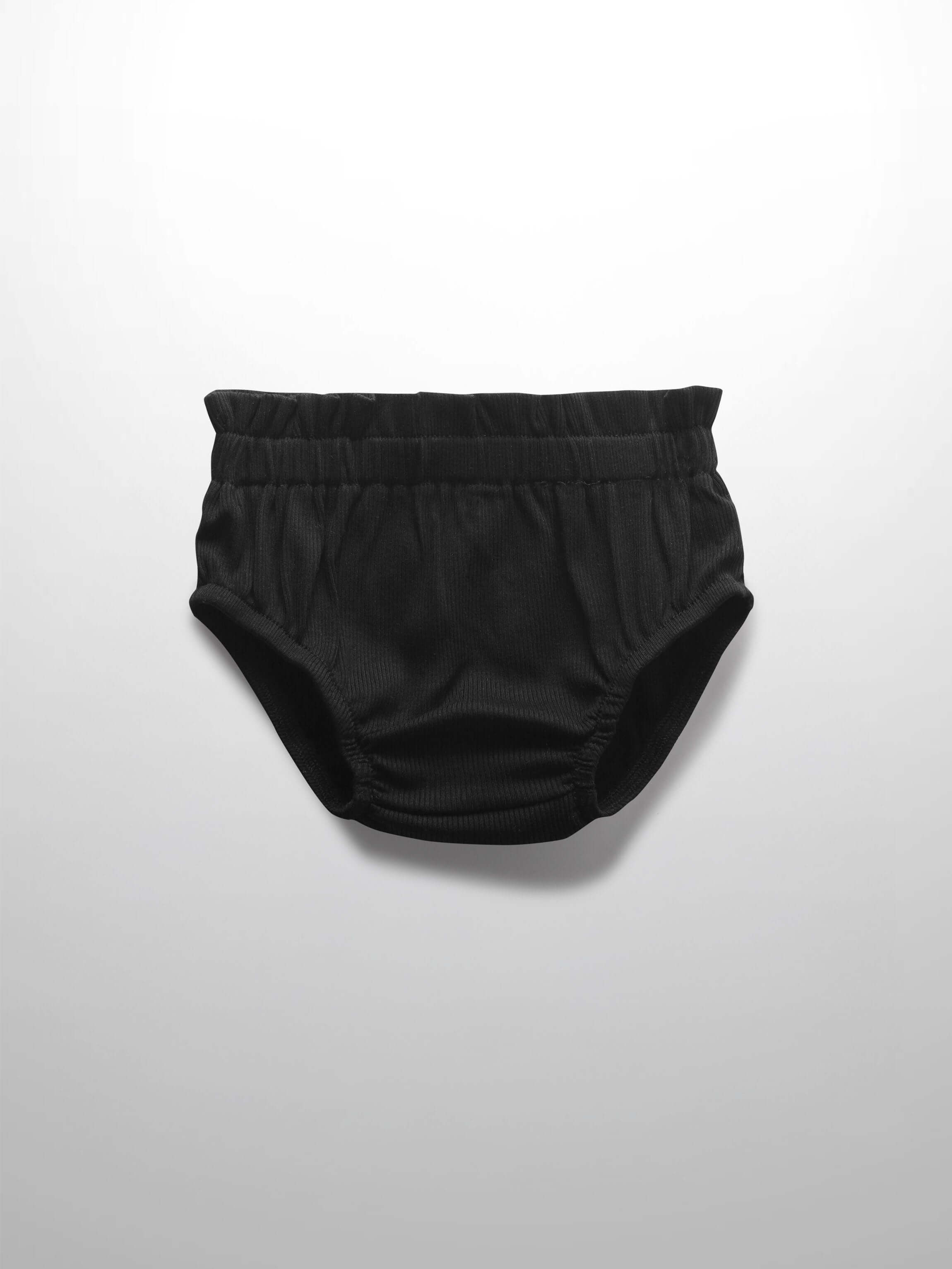 Black paper bag waist bloomers