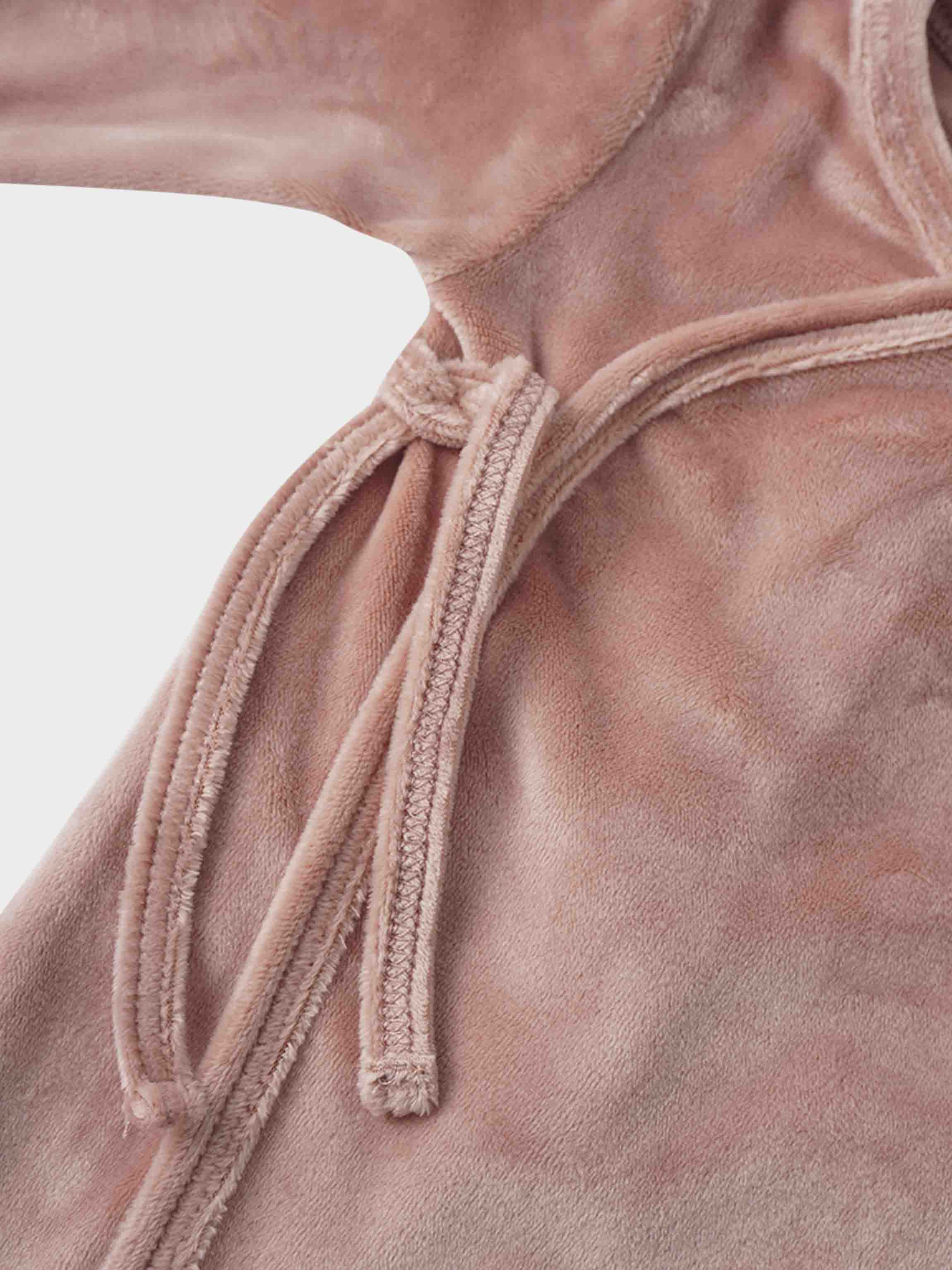 Velour Crossover Stretchy - Pink