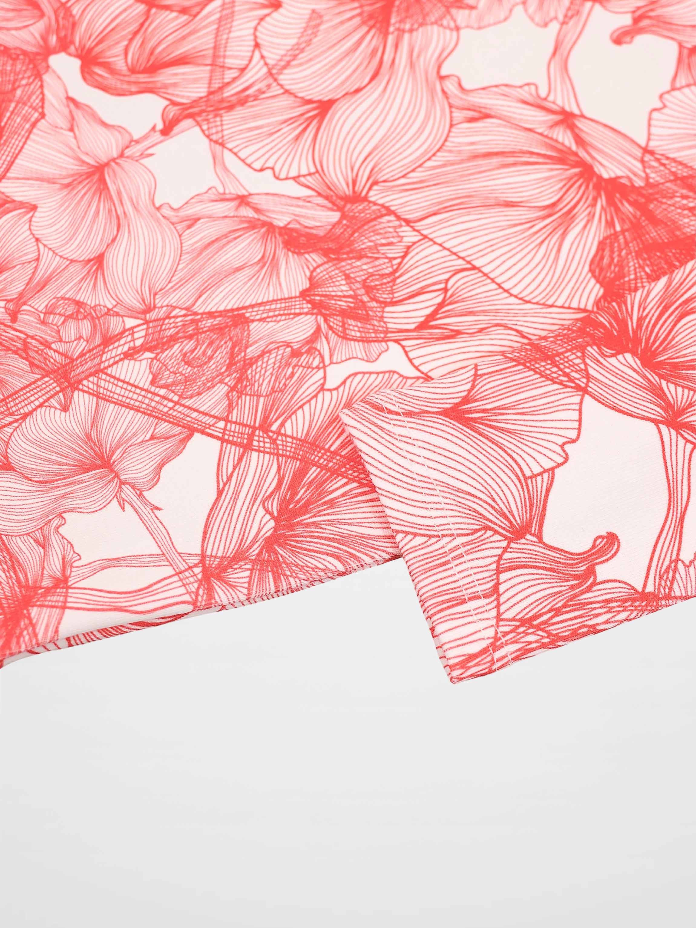 Pink Petal 3/4 Sleeve T-shirt