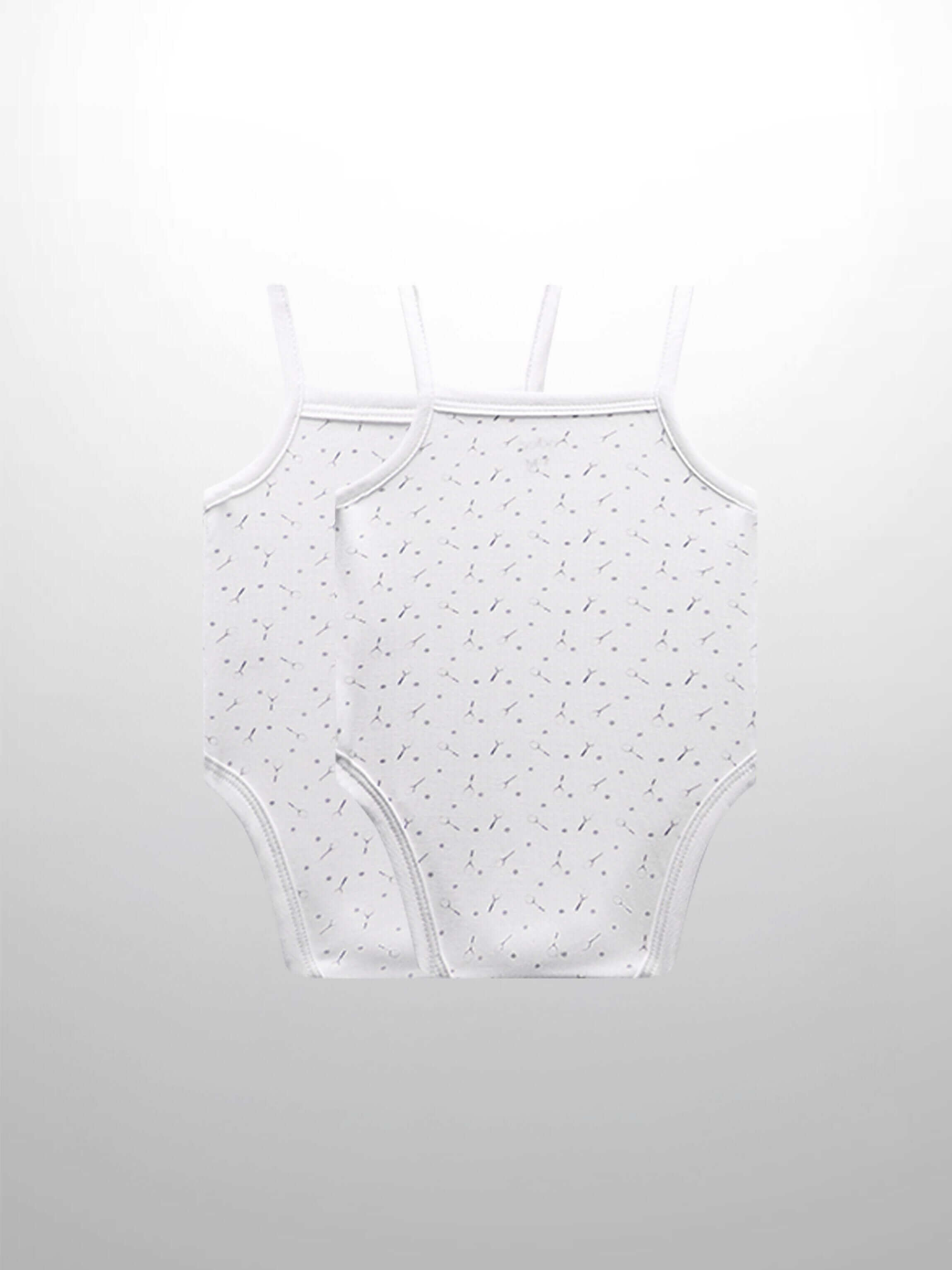 Baby boys tennis racket undershirts