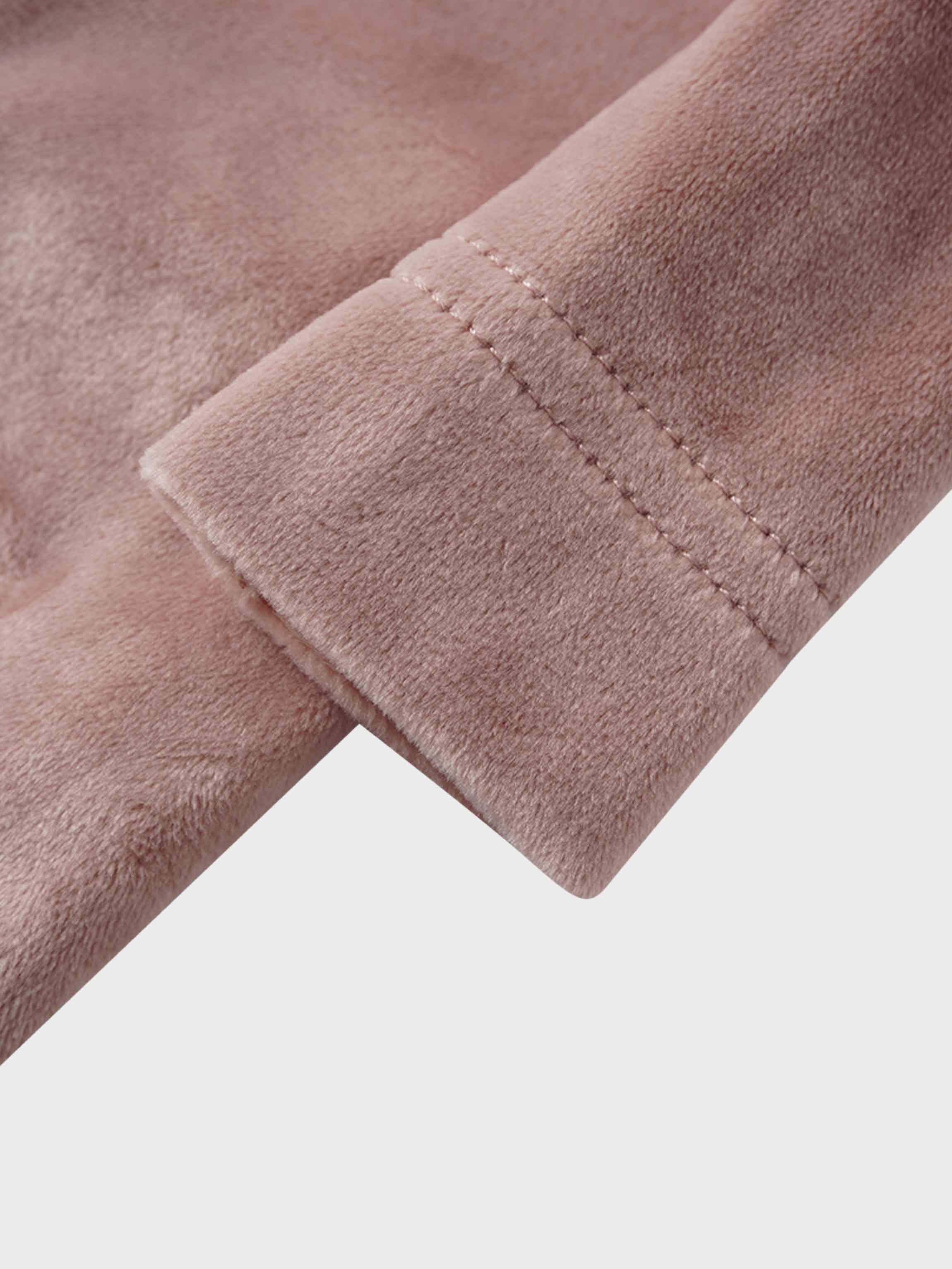 Velour Crossover Stretchy - Pink