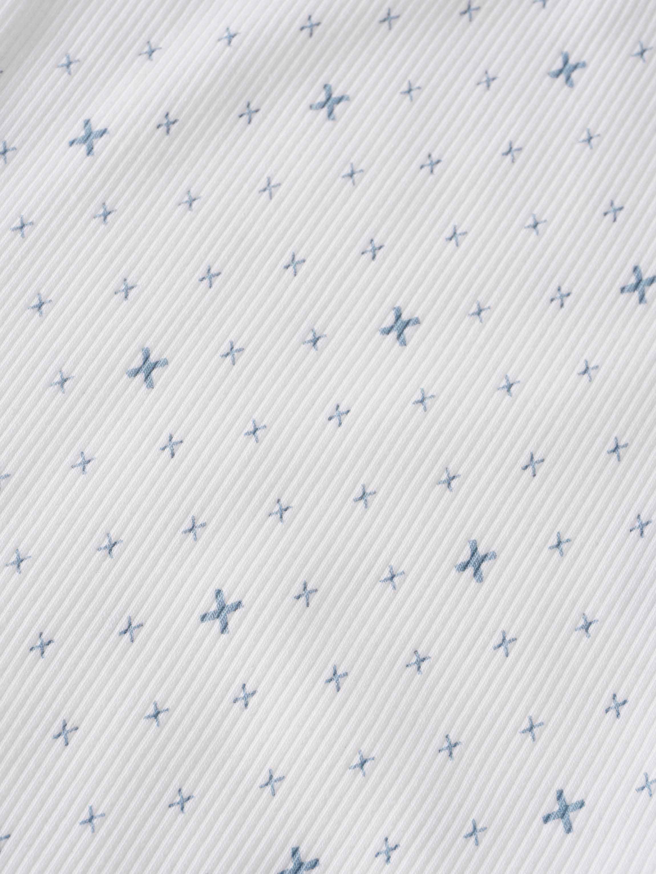 Light blue diamond pattern fabric