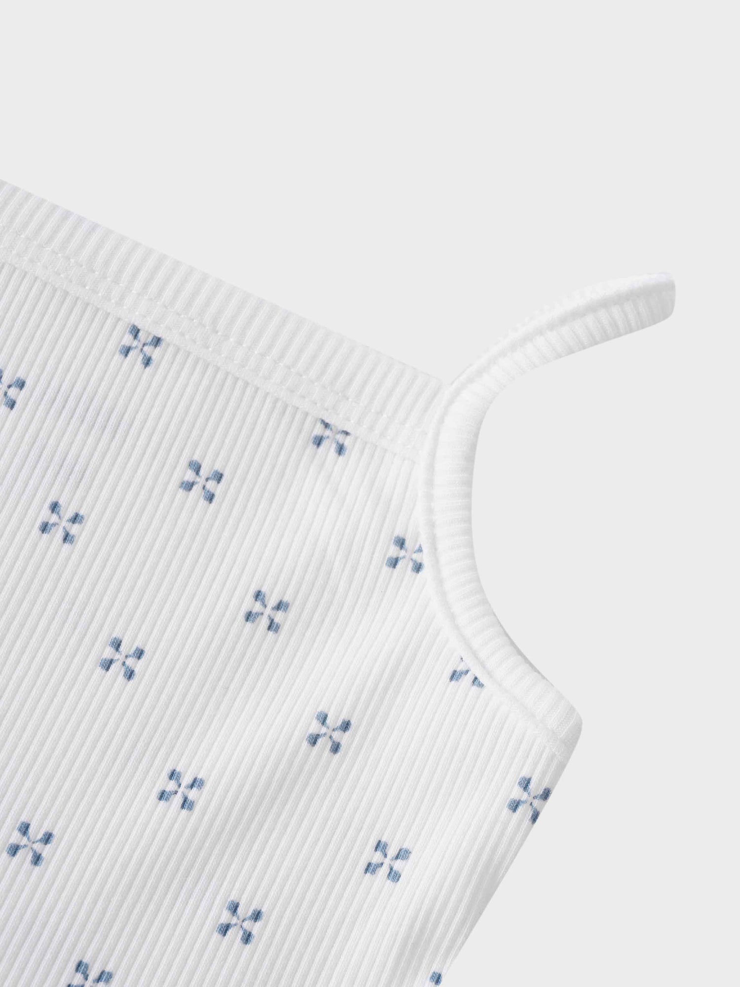 Light blue diamond bodysuit undershirts