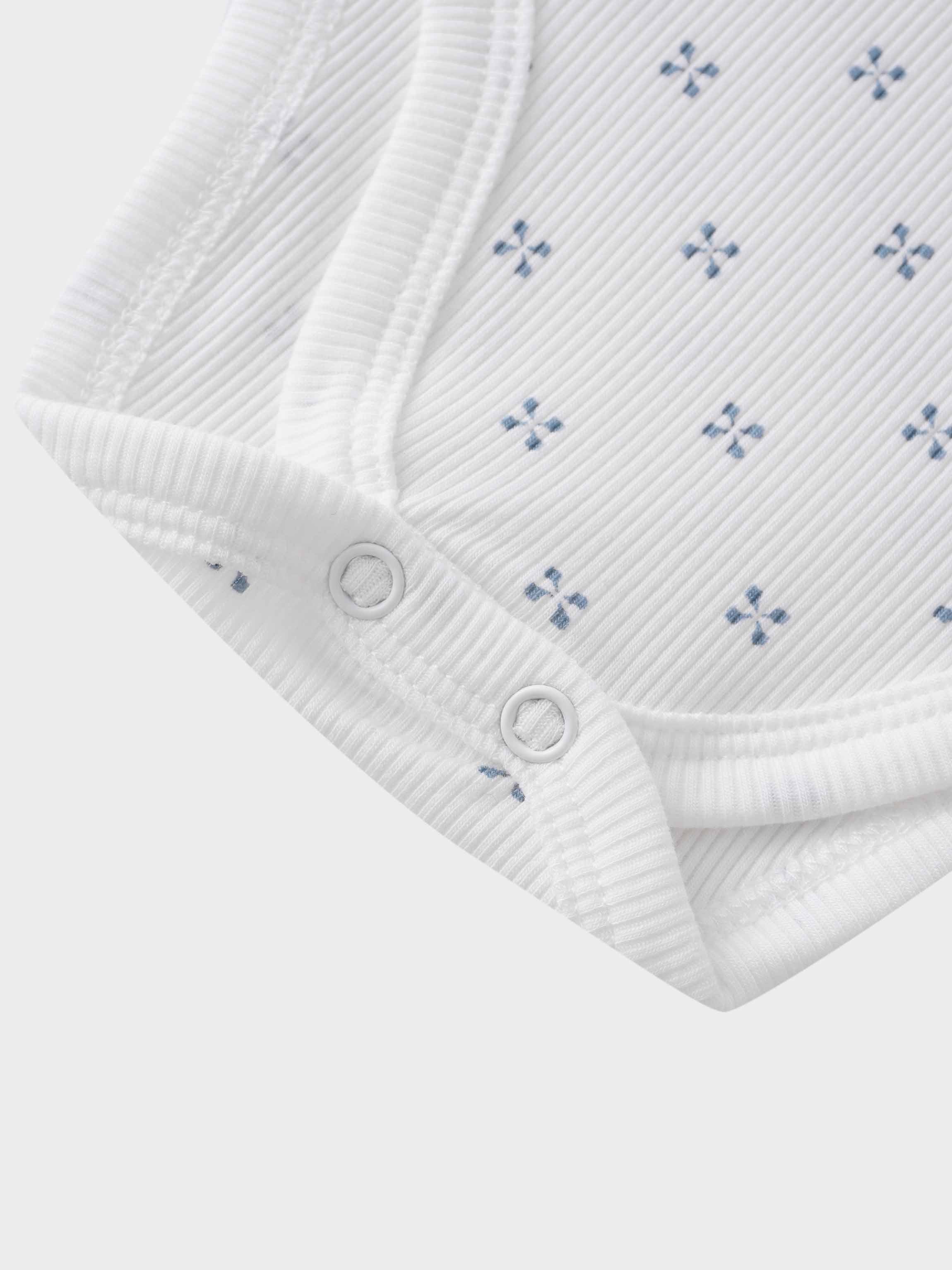 Light blue diamond bodysuit undershirts