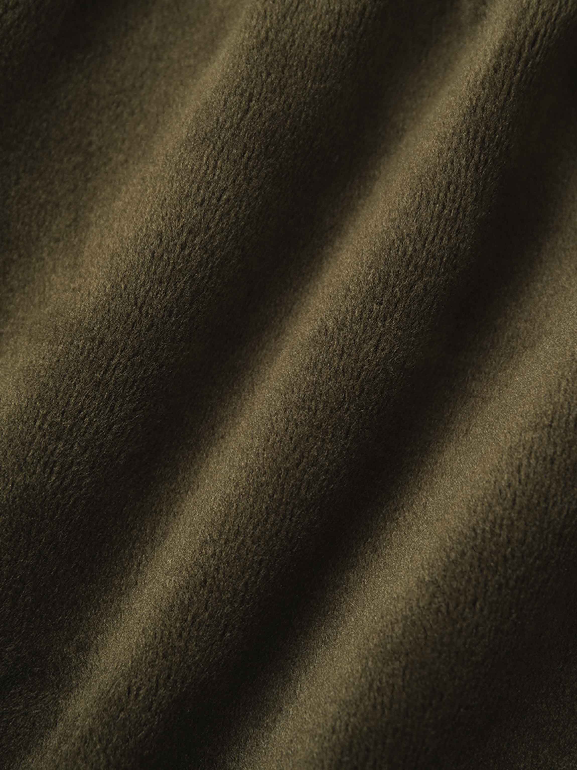 Tiered Velour Robe - Hunter Green