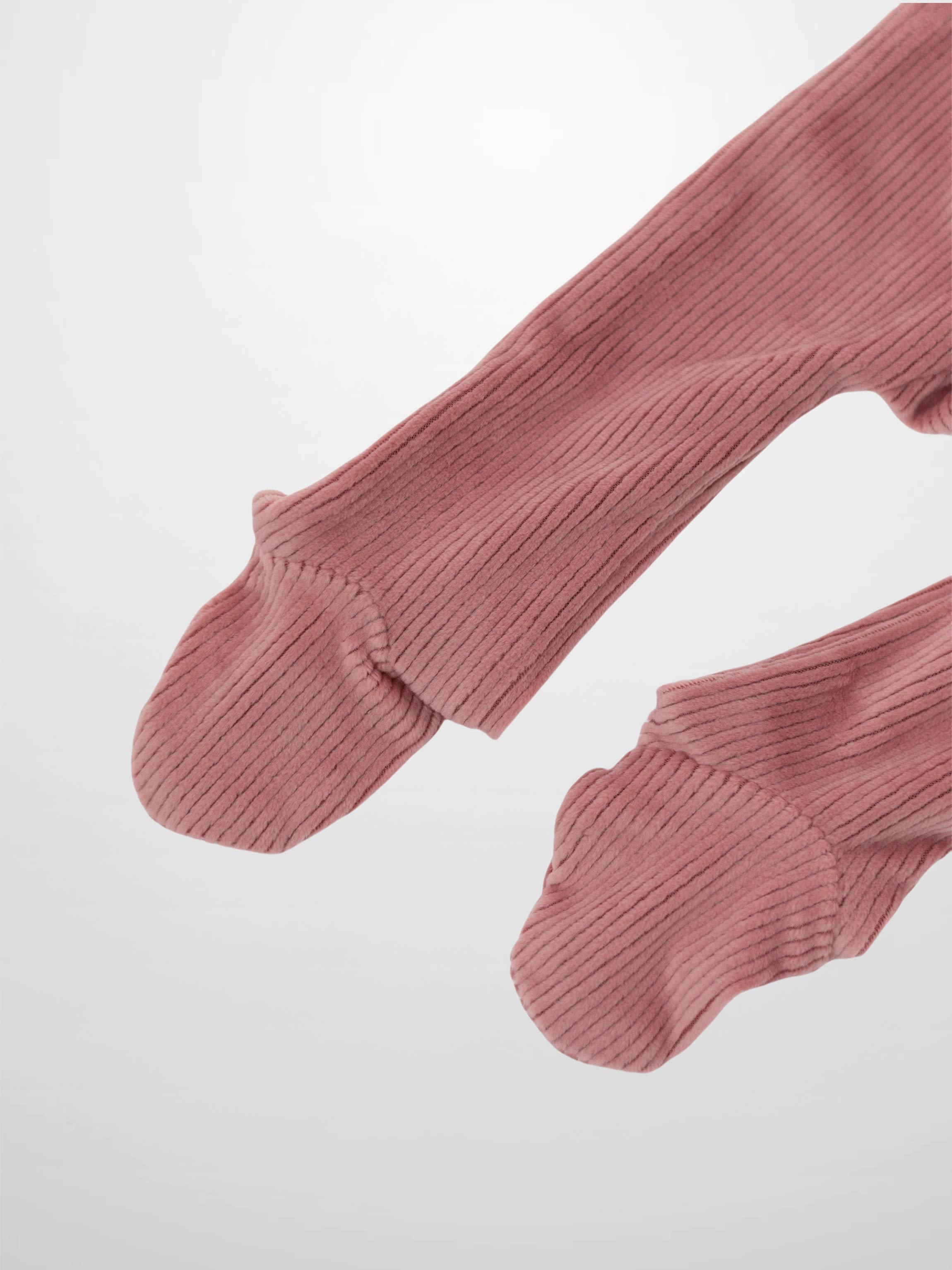 Baby jumpsuit footie light pink soft and comfy